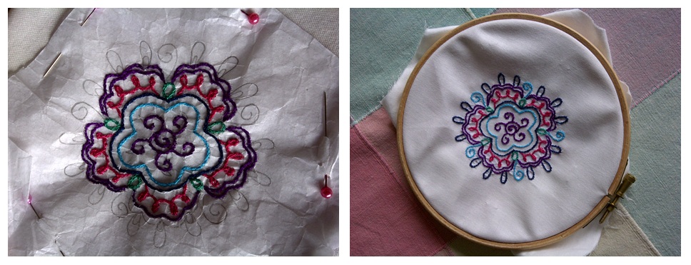 Embellishments hoop art Aimee Ray's Doodle Stitching