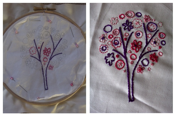 Tree design (No.352) Aimee Ray's Doodle Stitching