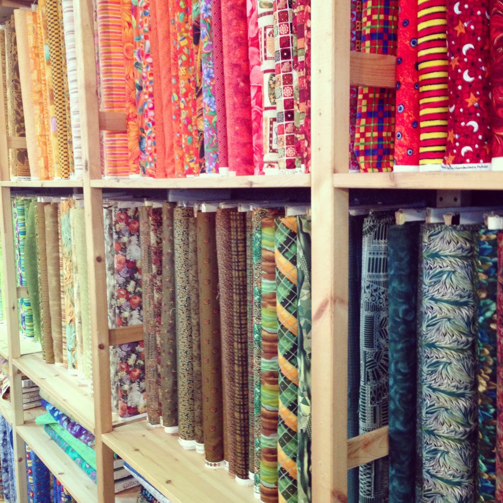 Look at that gorgeous fabric