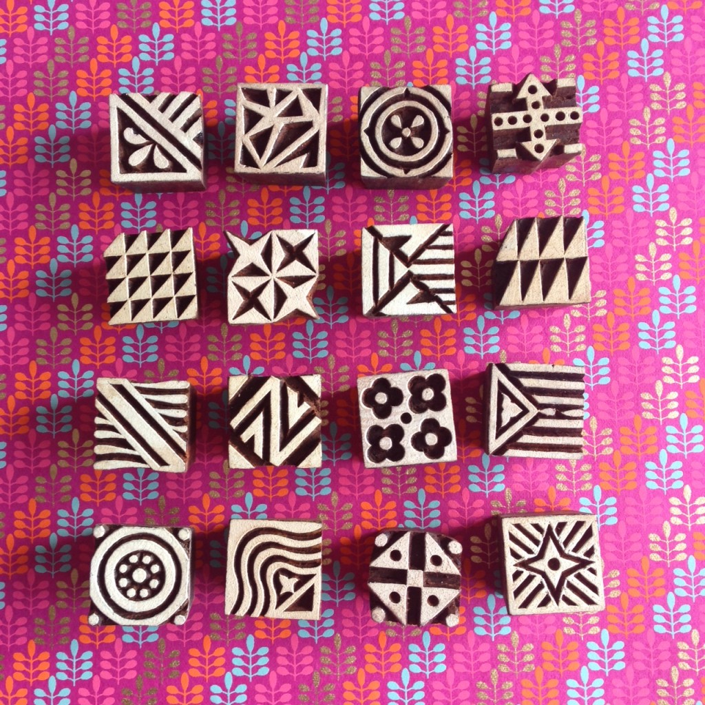 Small square blocks