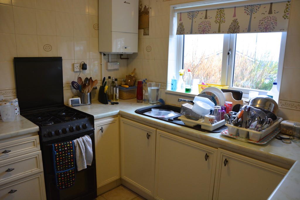 The sink area