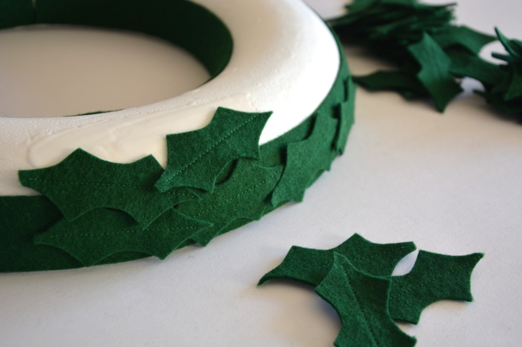 Layering the leaves