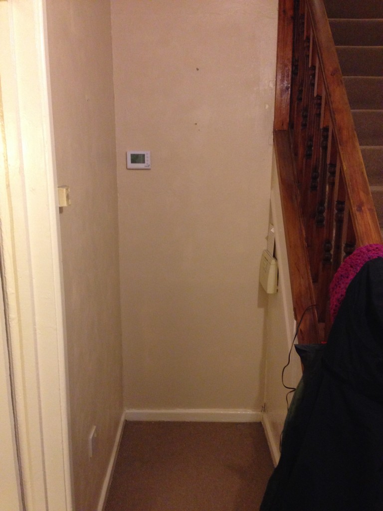 Hall before shot