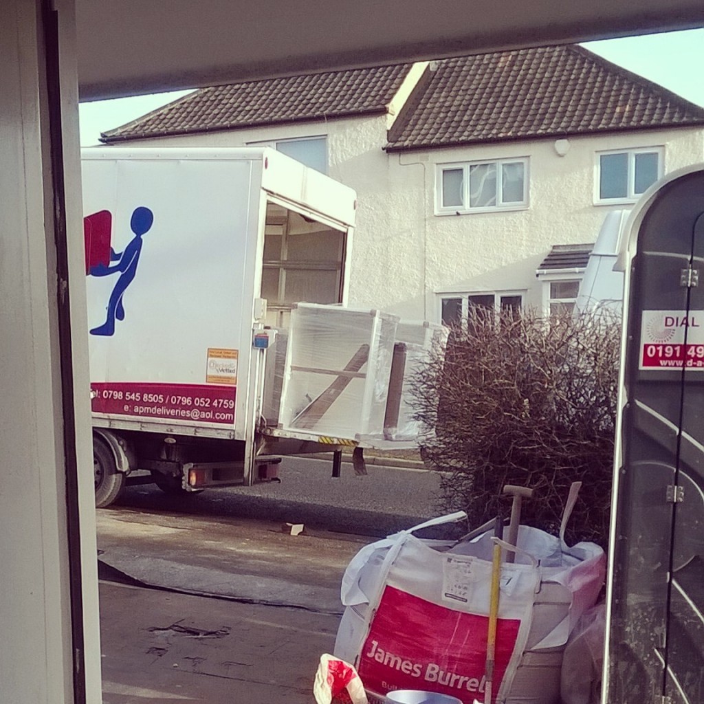 Our new kitchen arriving