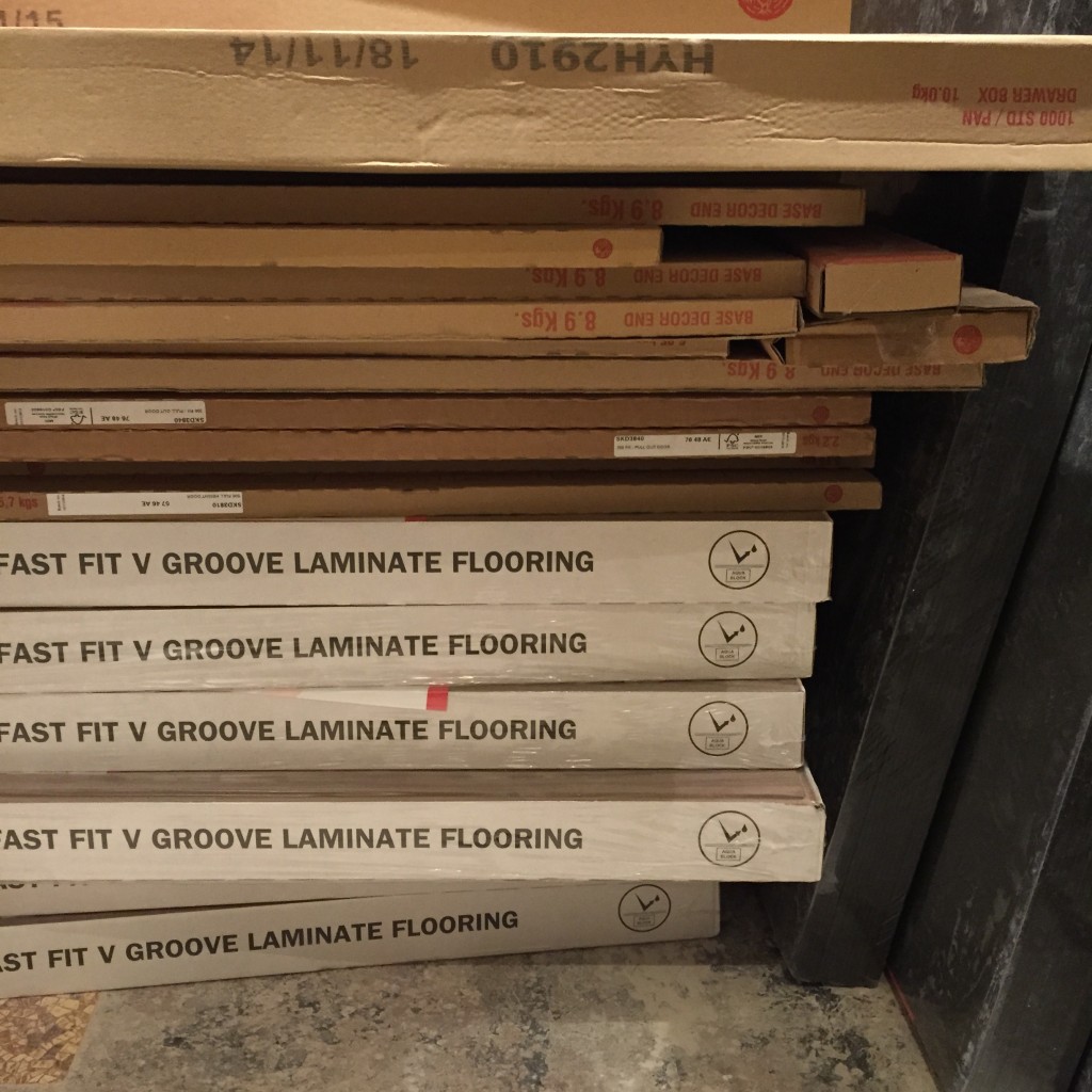 Many boxes