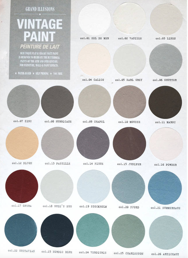 vintage paints