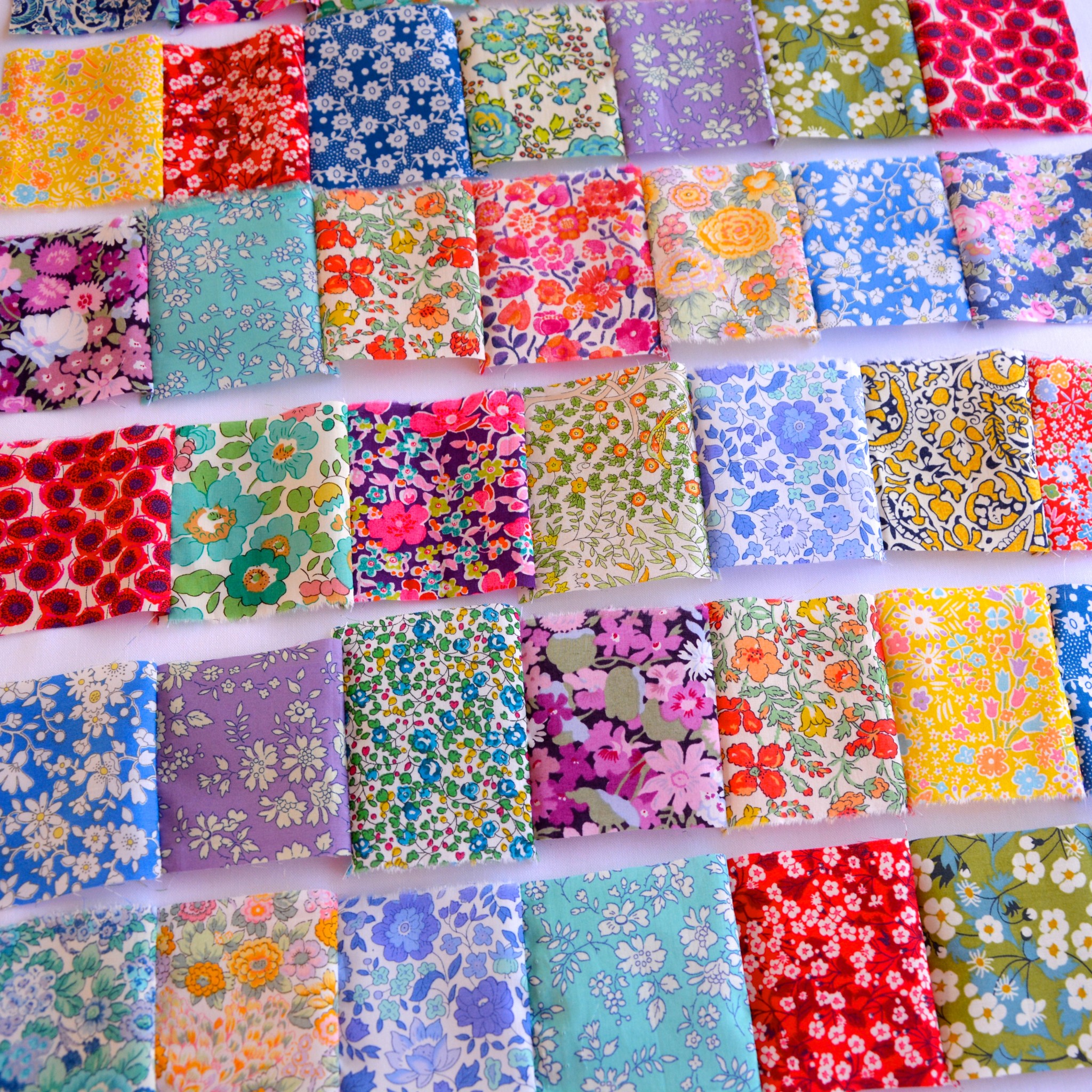 Patchwork rows