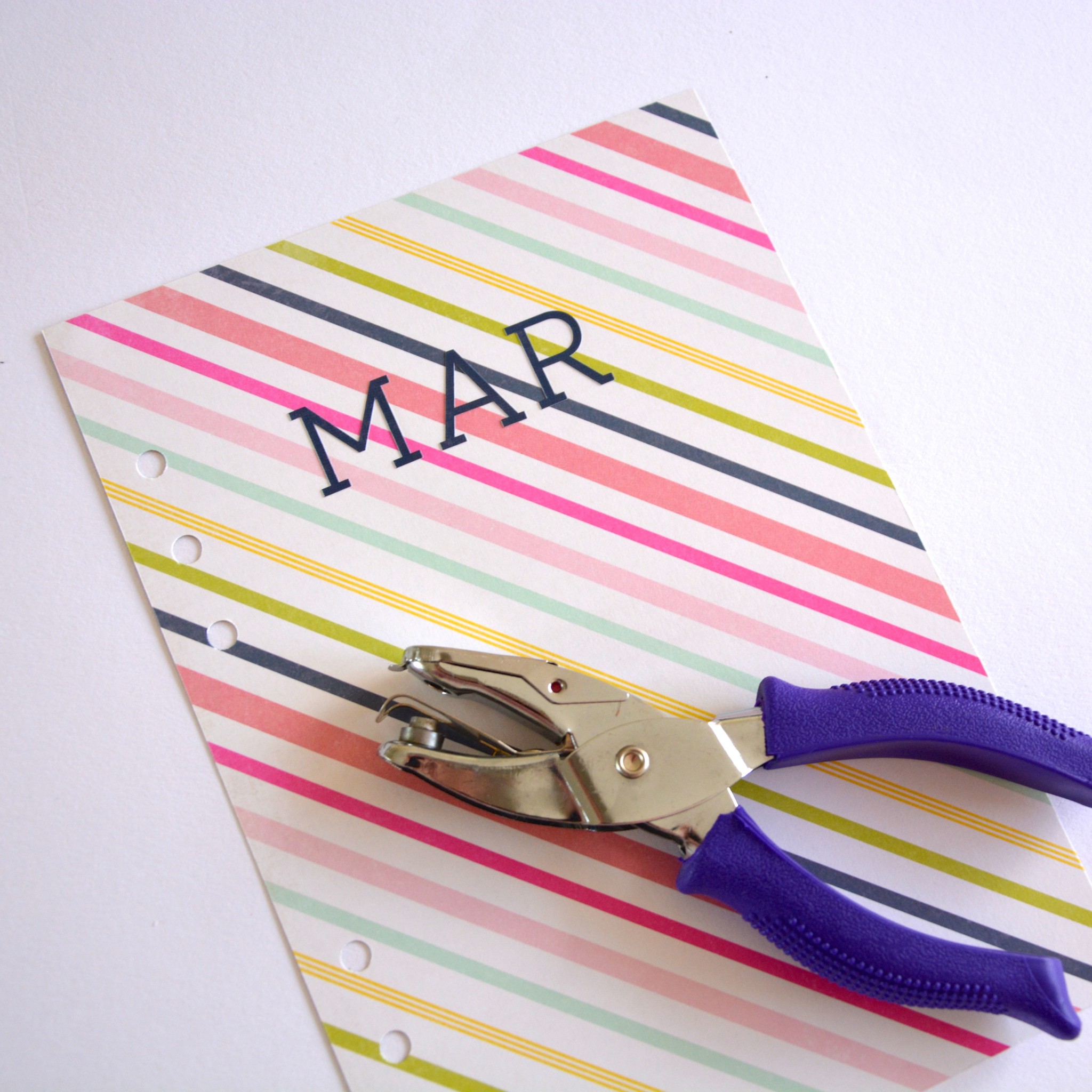 Making Filofax inserts