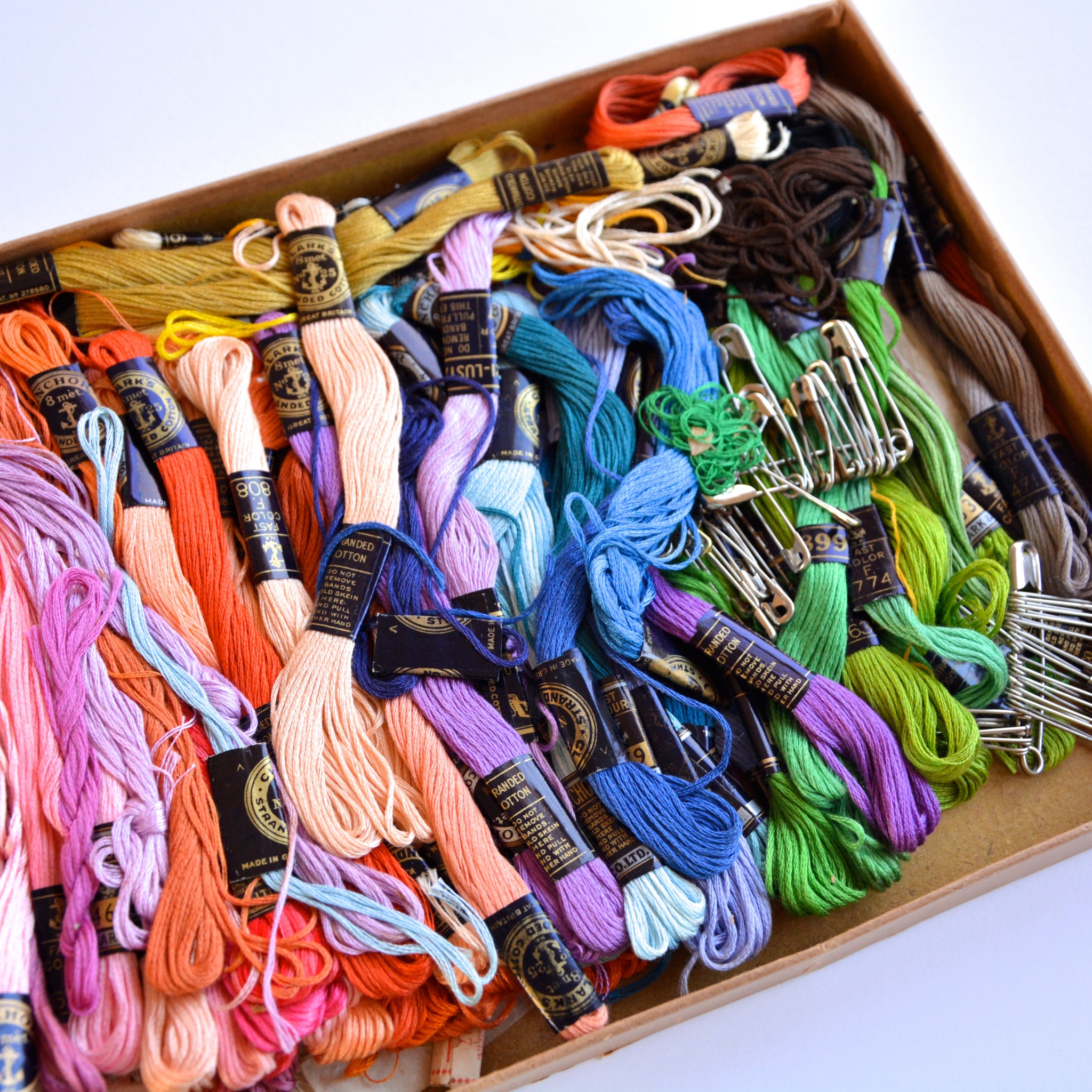 Lovely vintage embroidery floss