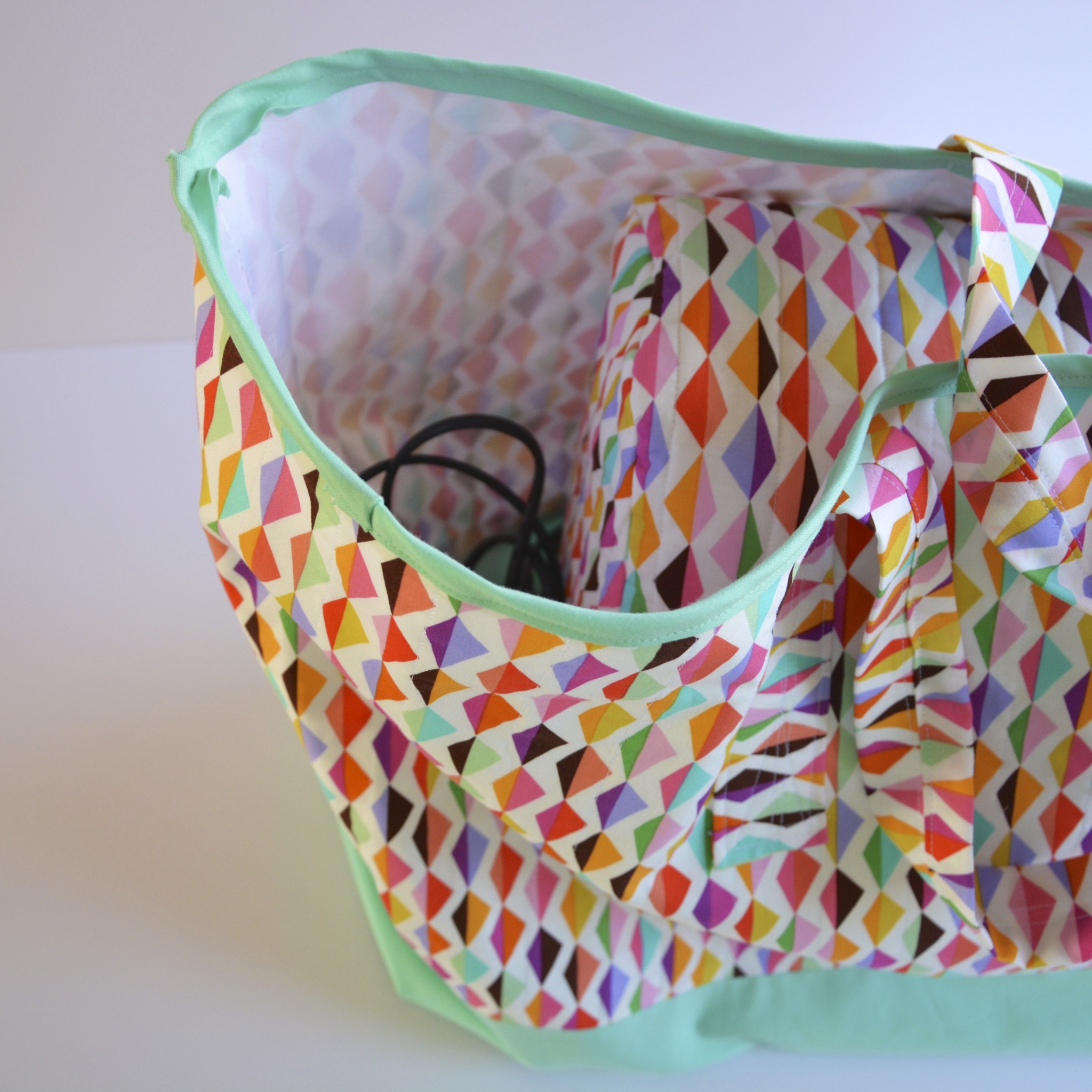 My sewing machine bag fits everything in!