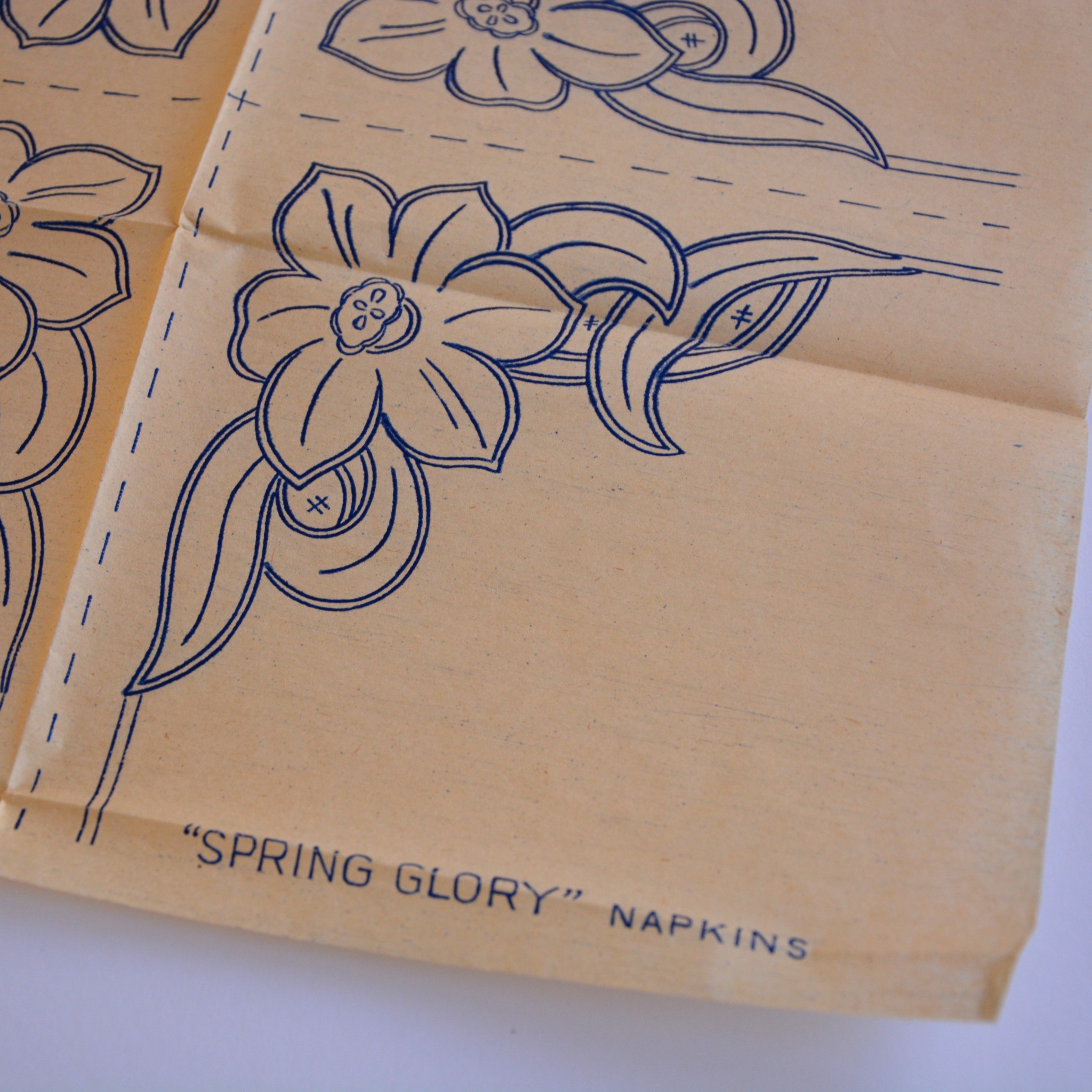 Spring glory vintage napkins