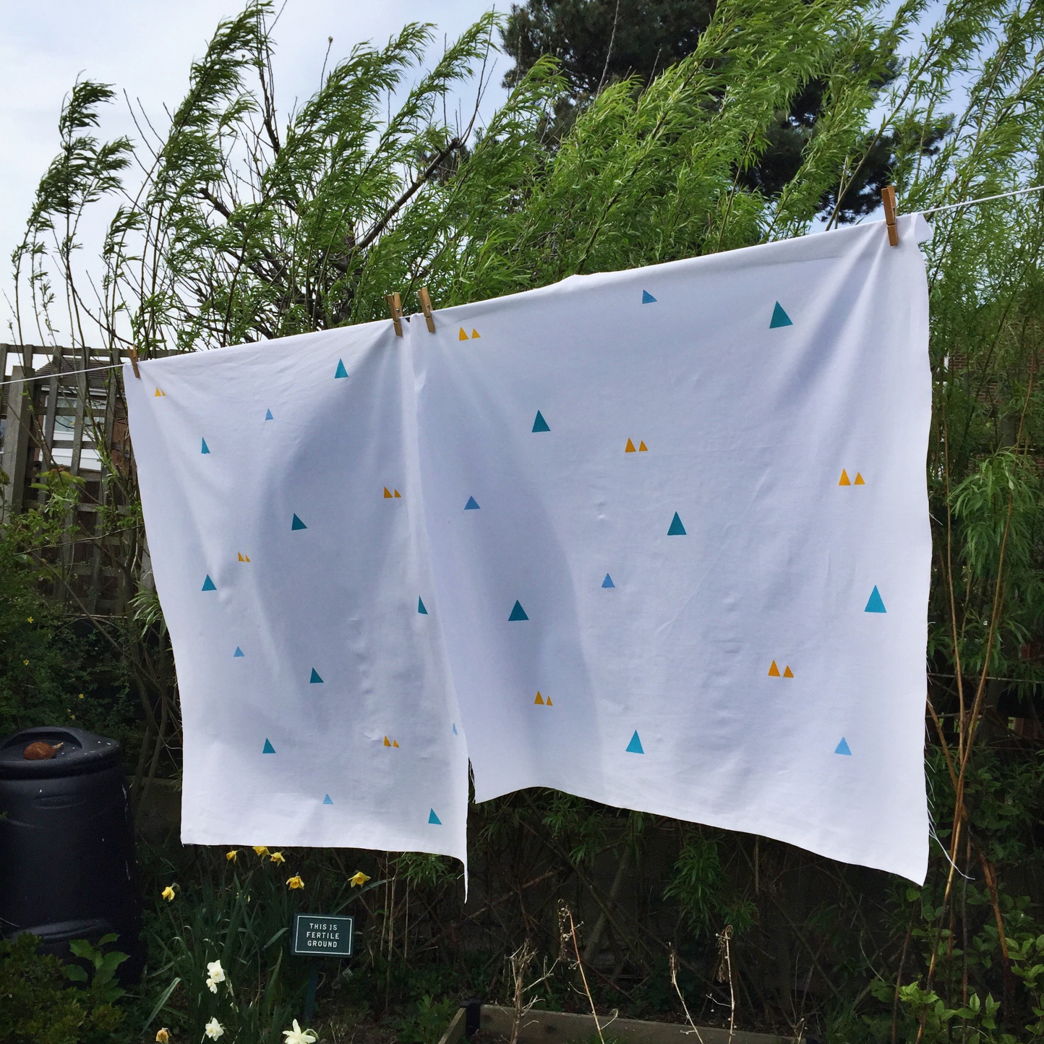 Drying on the line | Hello! Hooray!