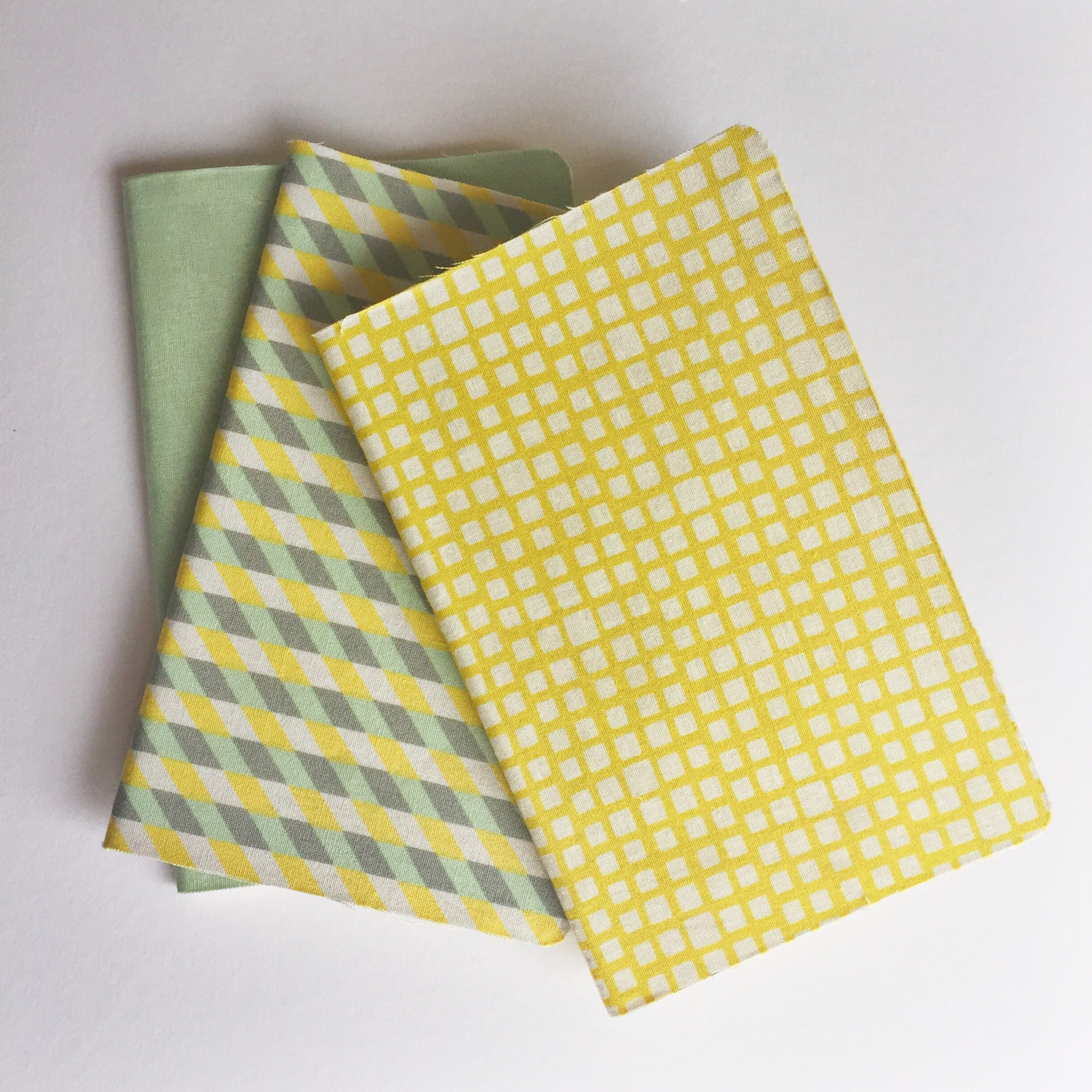 Fabric covered notebooks