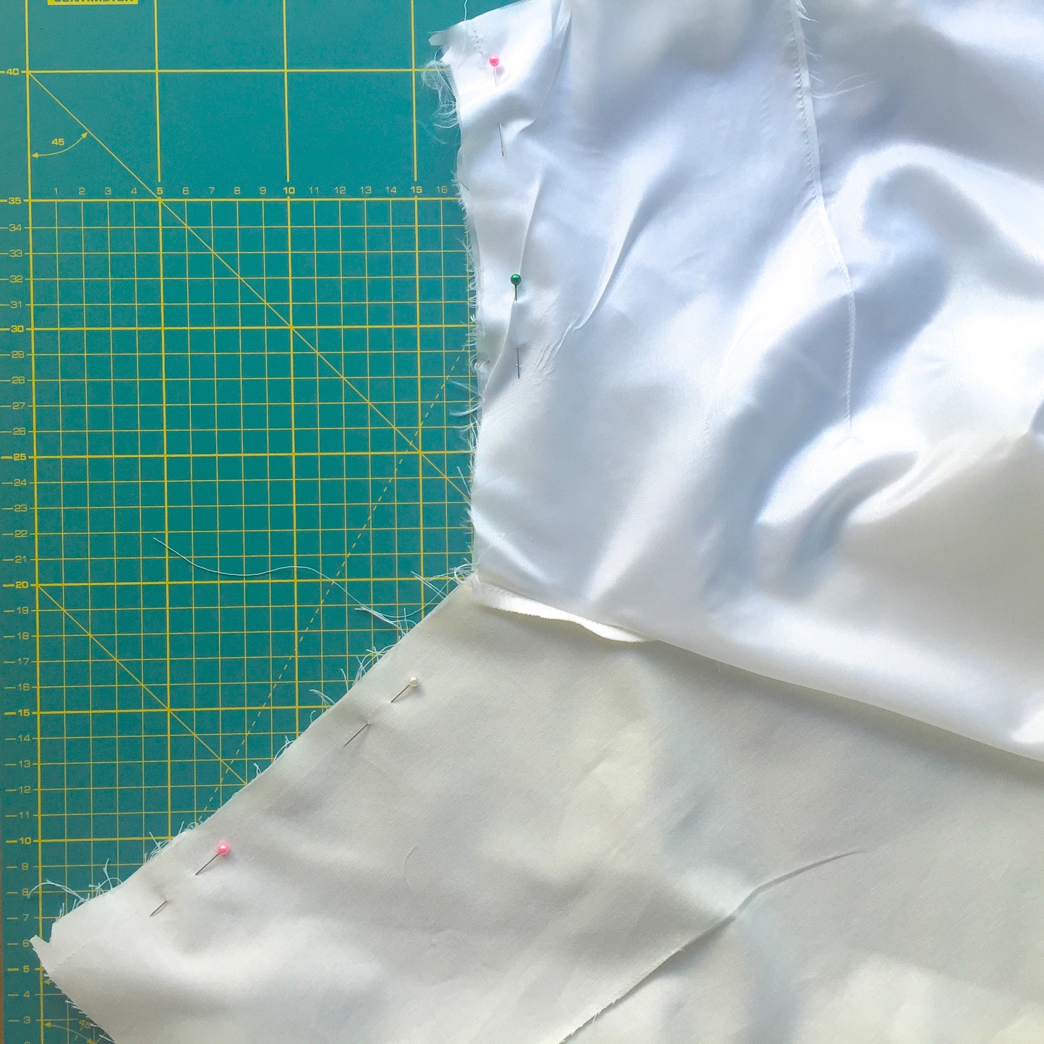 Lining the bodice