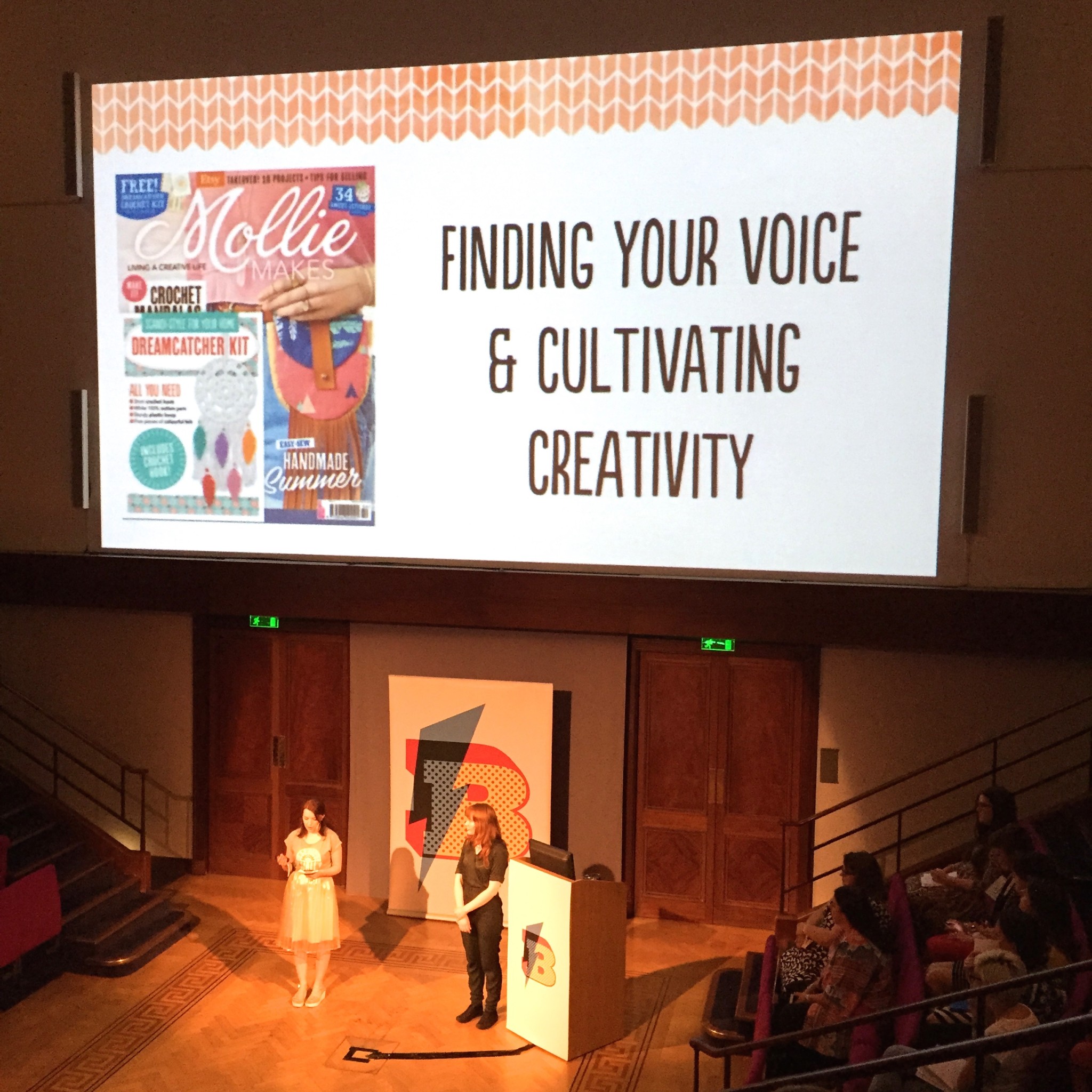 Mollie Makes at Blogtacular 2015