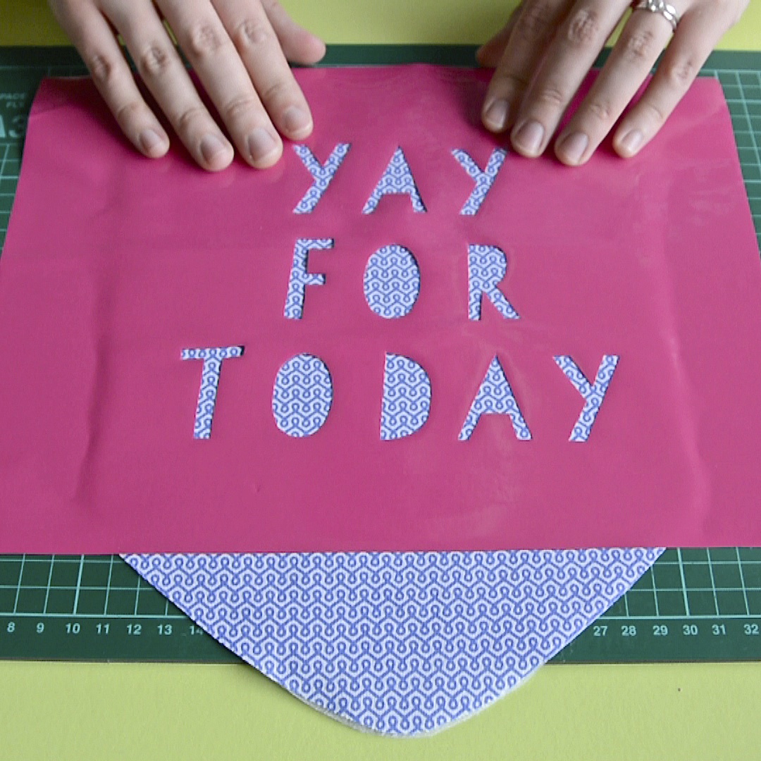 Fabric banner tutorial | Hello! Hooray!