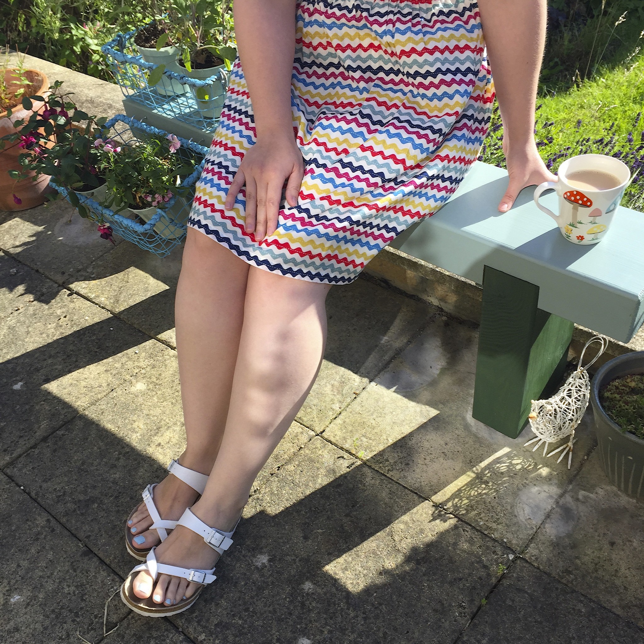 Sleeper bench makeover | Hello! Hooray!