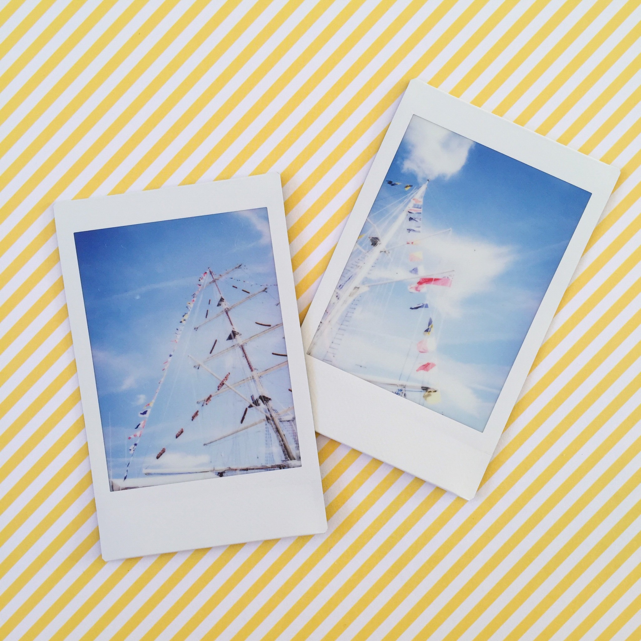 Summer polaroid pictures tall ships | Hello! Hooray!