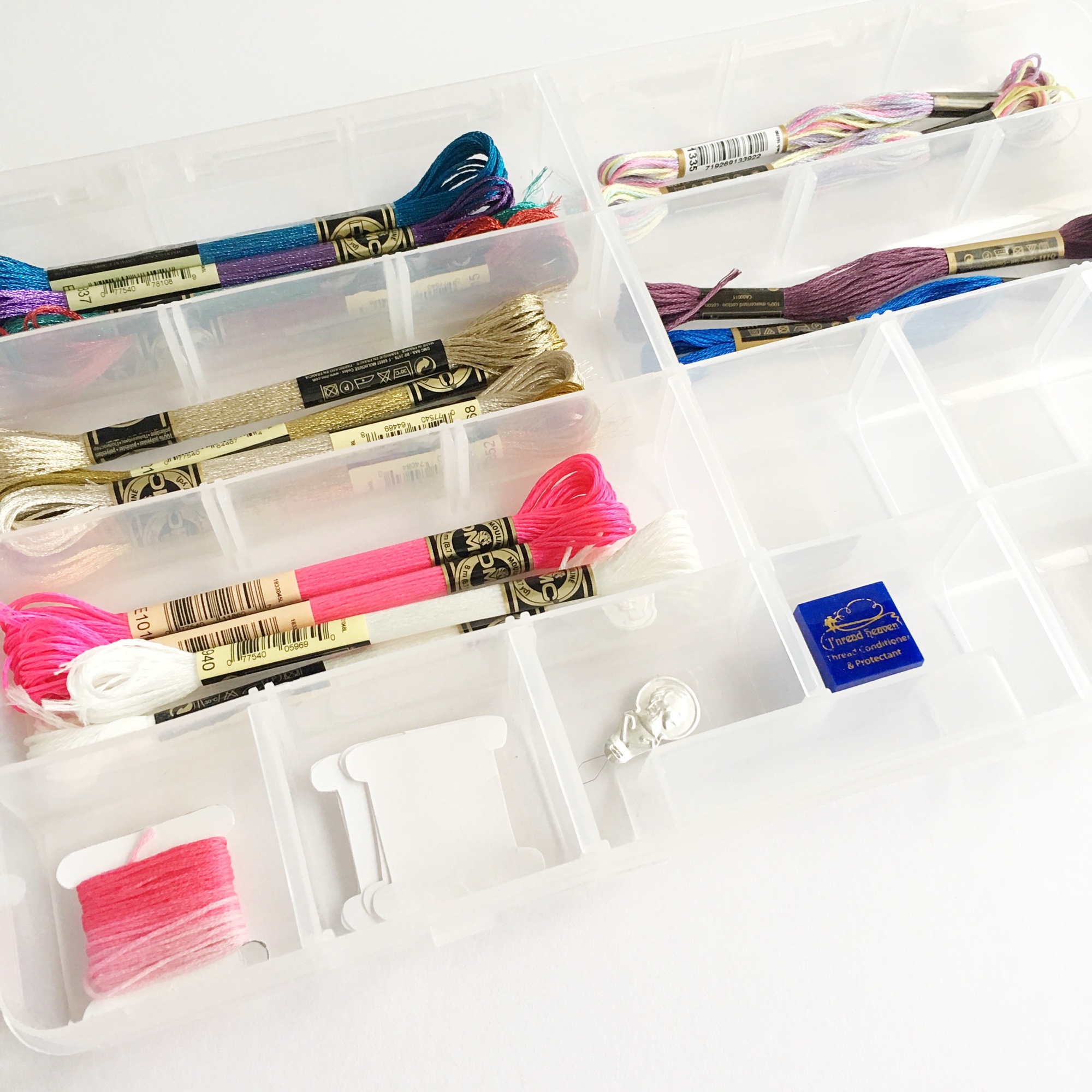 How I organised my embroidery threads | Hello! Hooray!
