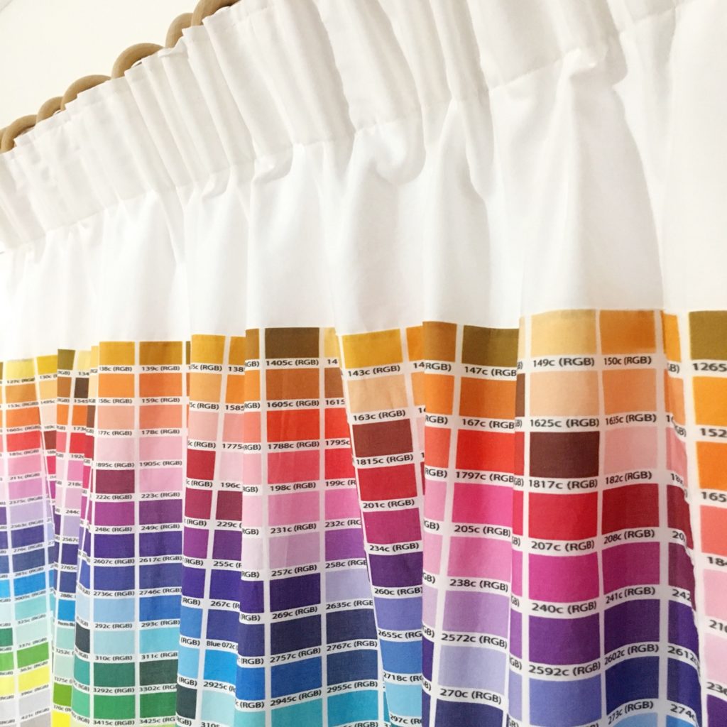 Pantone colour chart curtains | Hello! Hooray! 3