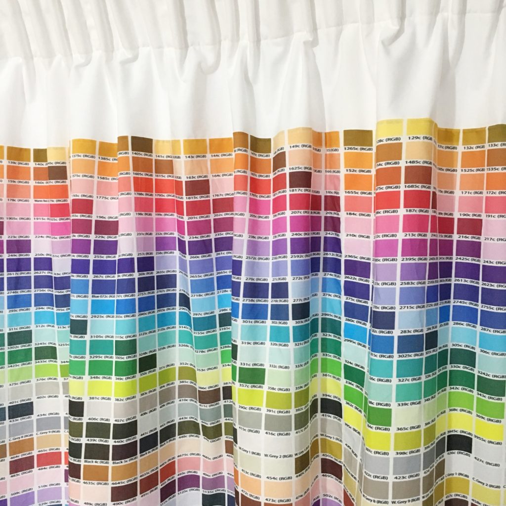 Pantone colour chart curtains | Hello! Hooray! 4