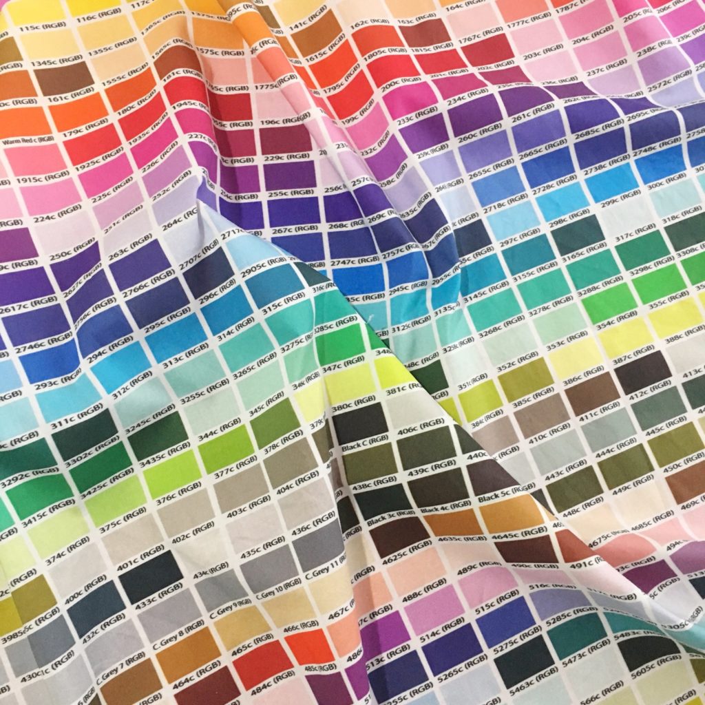 Pantone colour chart fabric | Hello! Hooray!