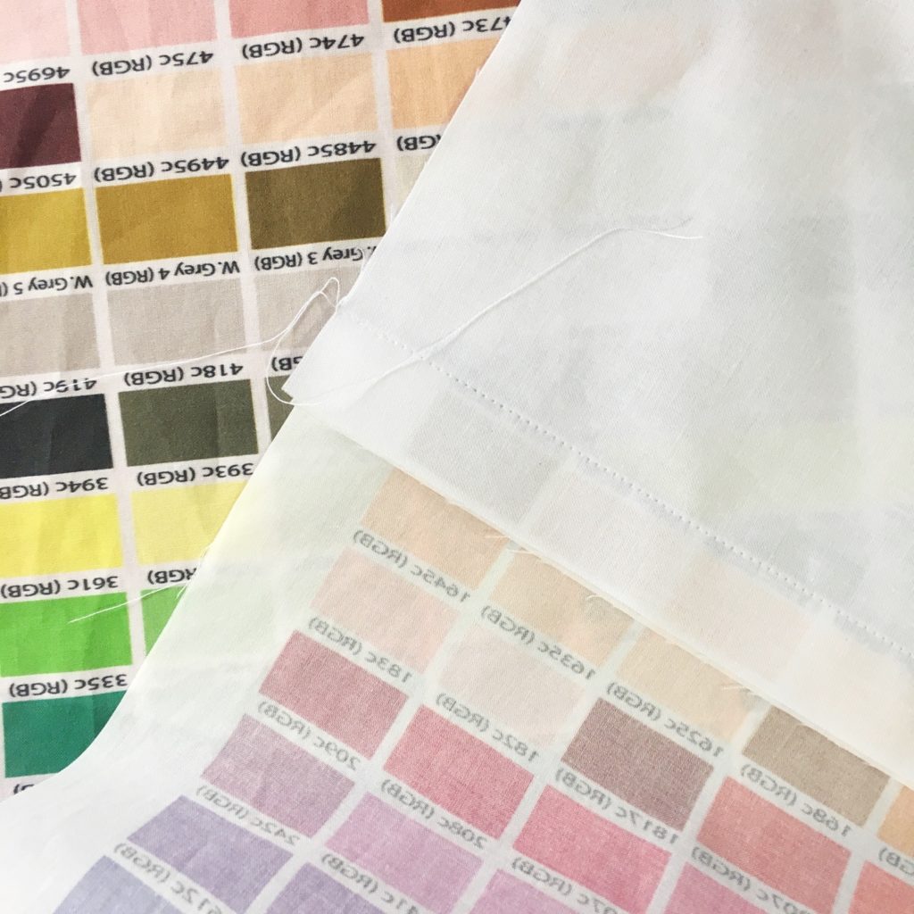 Sewing my Pantone colour chart curtains 5 | Hello! Hooray!