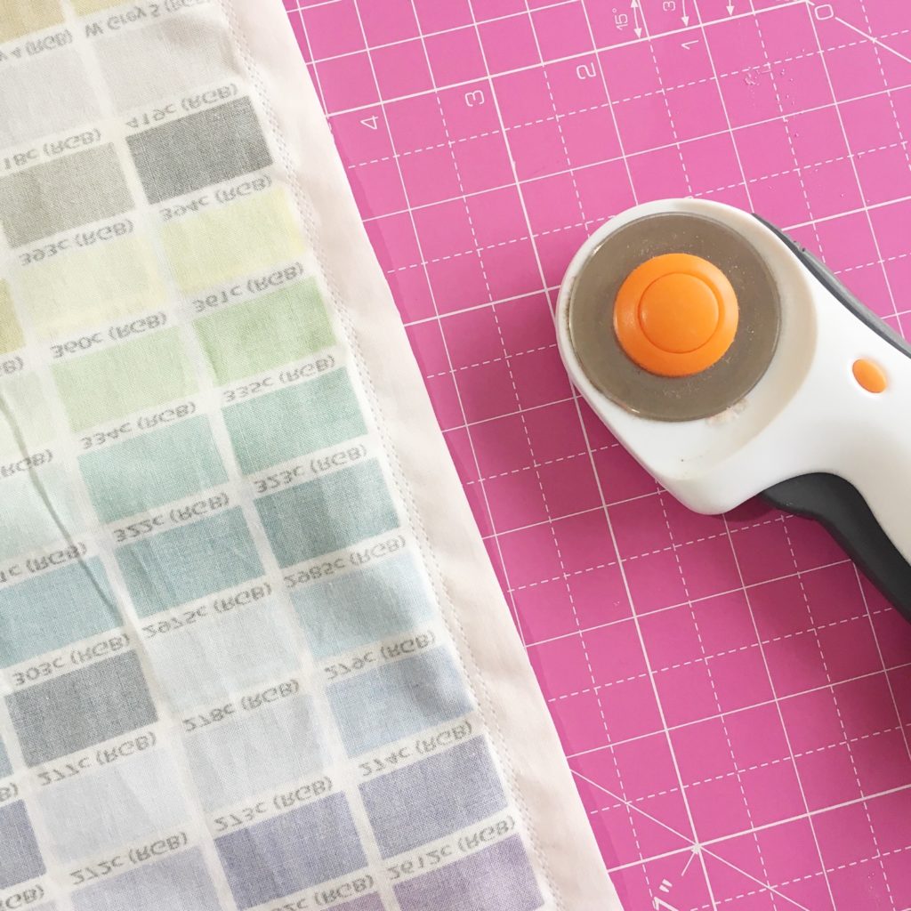 Sewing my Pantone colour chart curtains | Hello! Hooray!