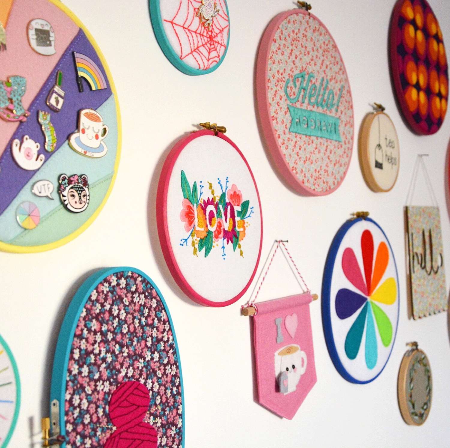 Hoop wall | Hello! Hooray!