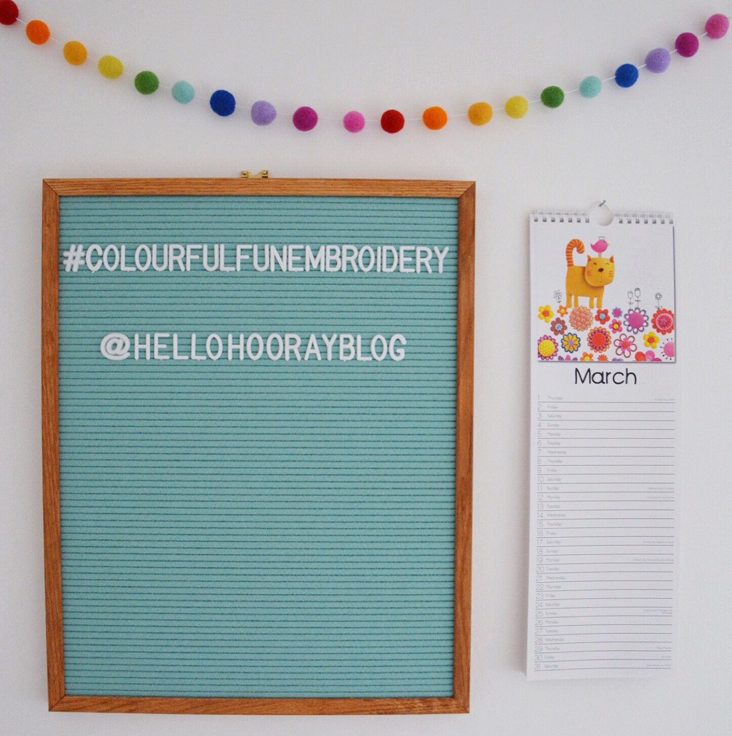 Letter board | Hello! Hooray!