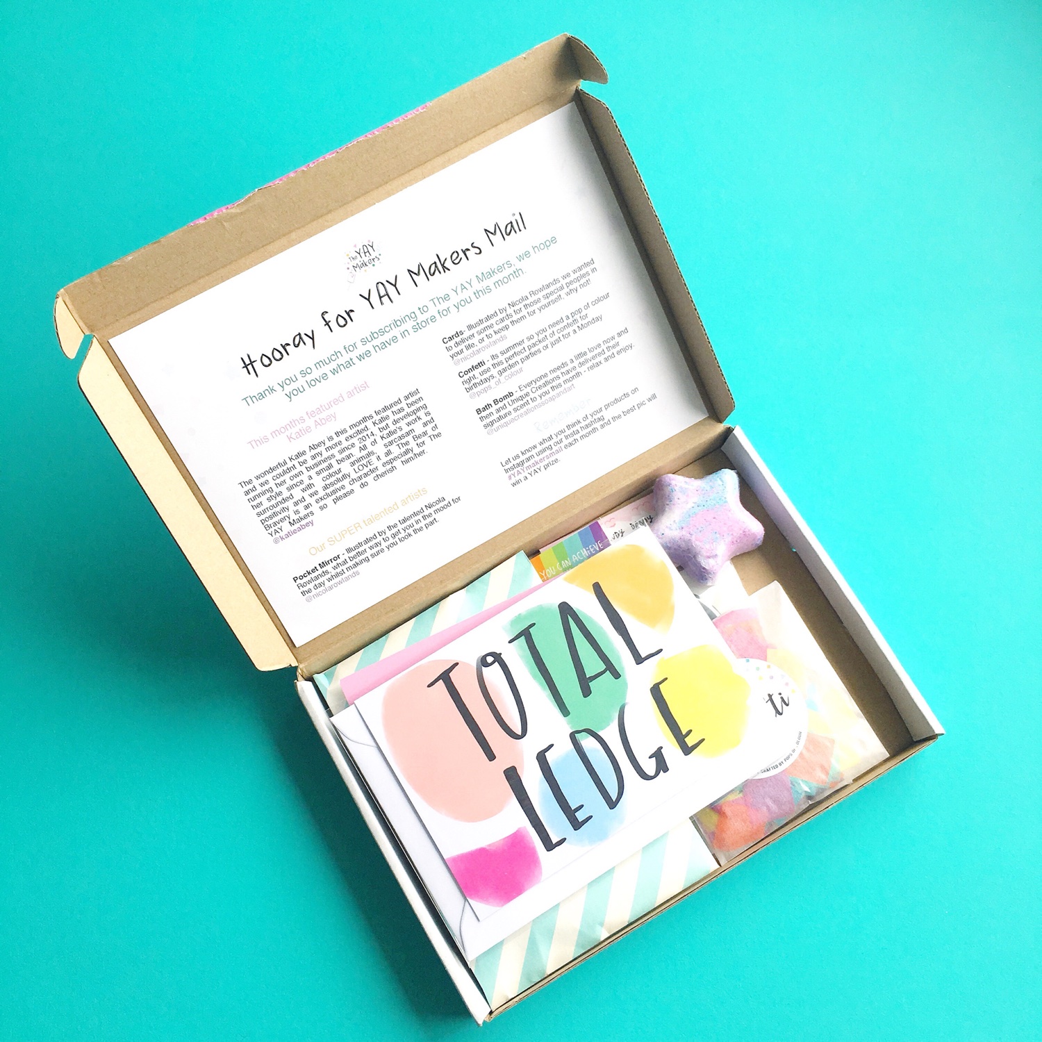 Inside the YAYmakers June 2018 box | Hello! Hooray!