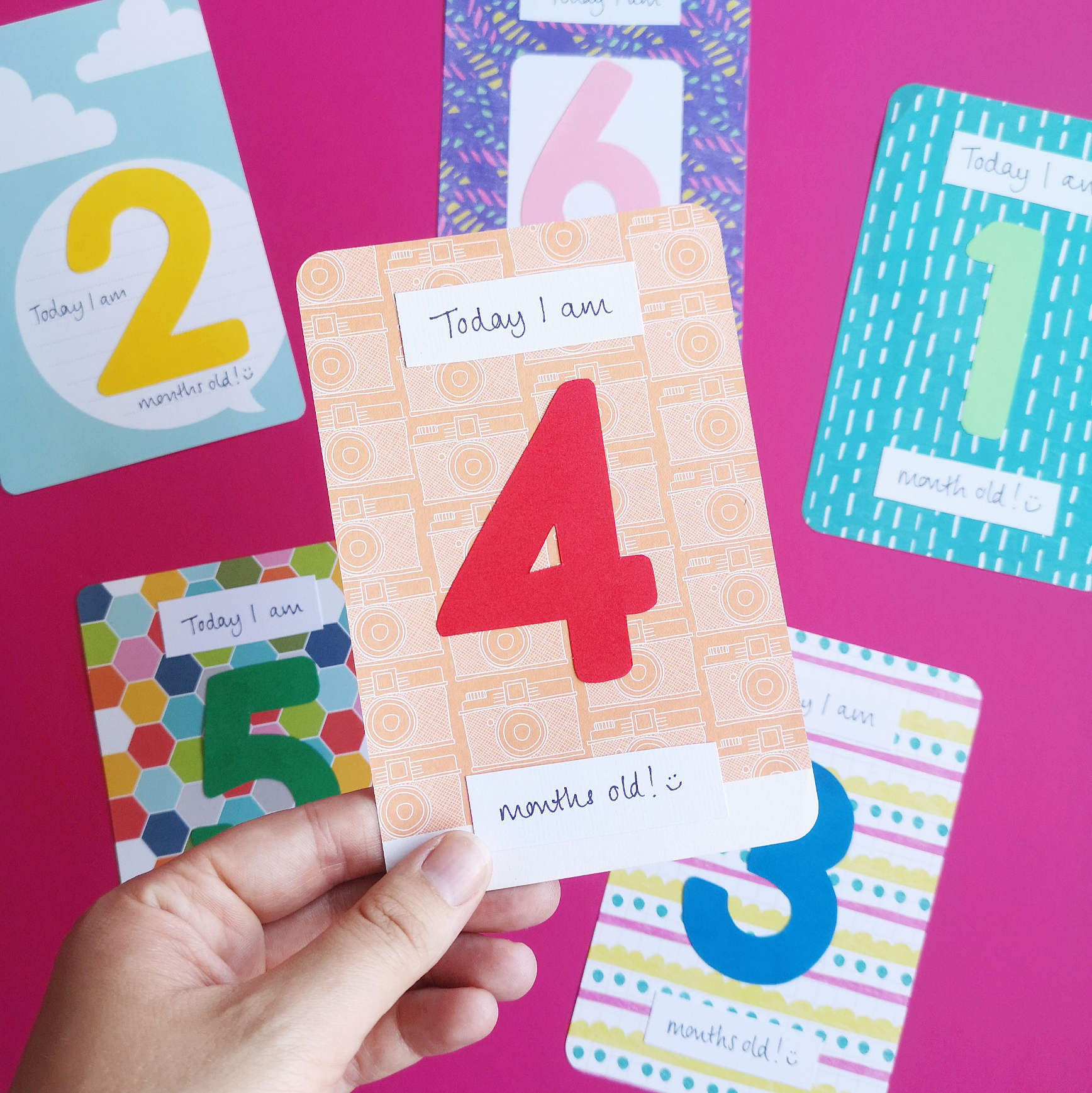 Project Life baby milestone cards 5 | Hello! Hooray!