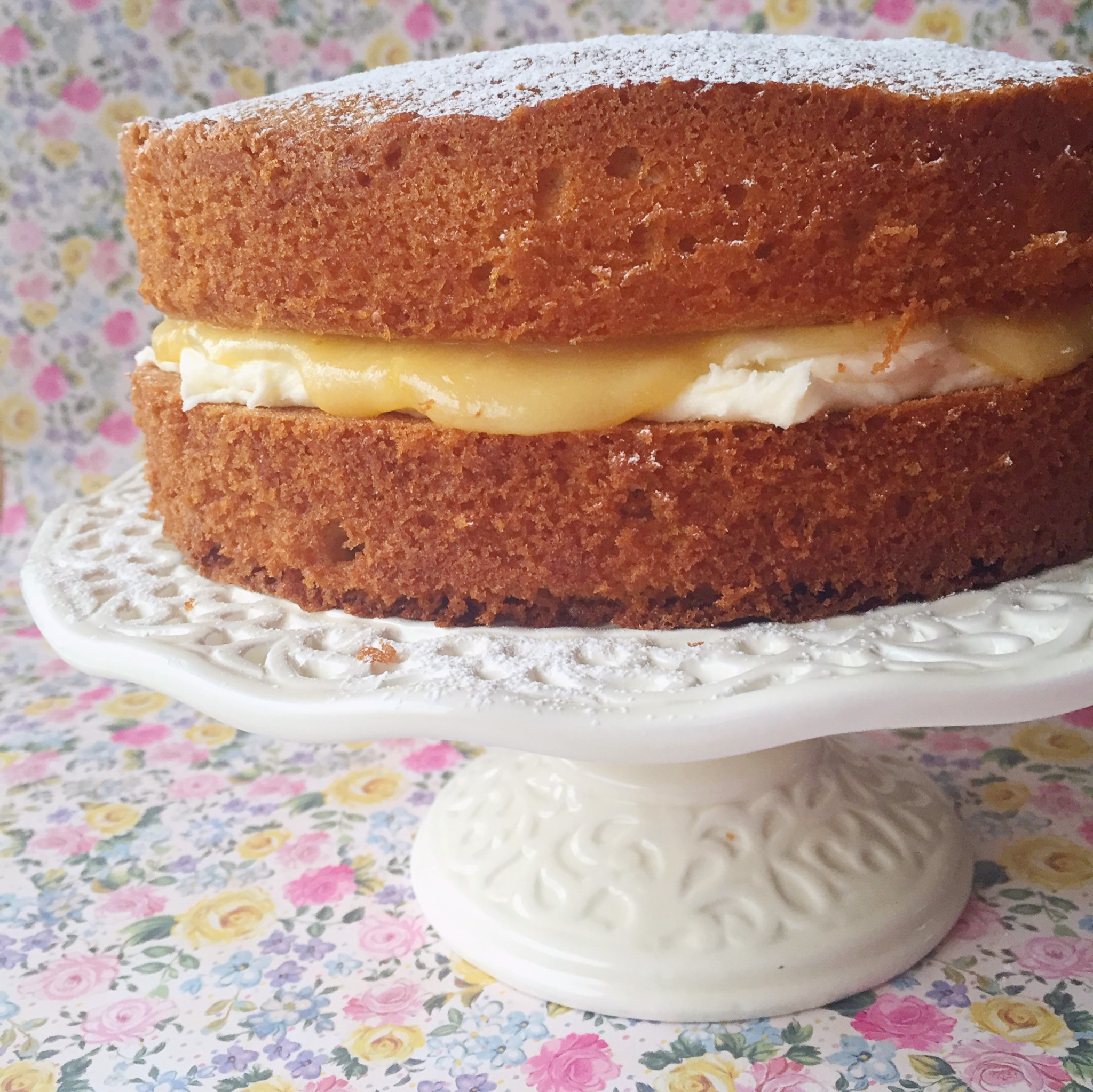 Mary Berry's Lemon Victoria sandwich | Hello! Hooray!