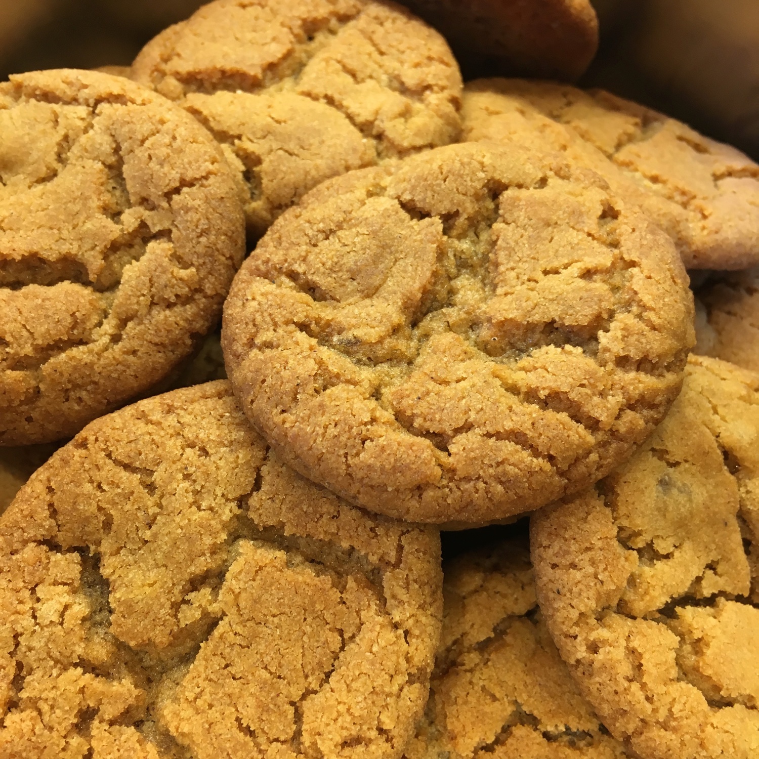 Ginger spiced crunch biscuits (cookie version) | Hello! Hooray!
