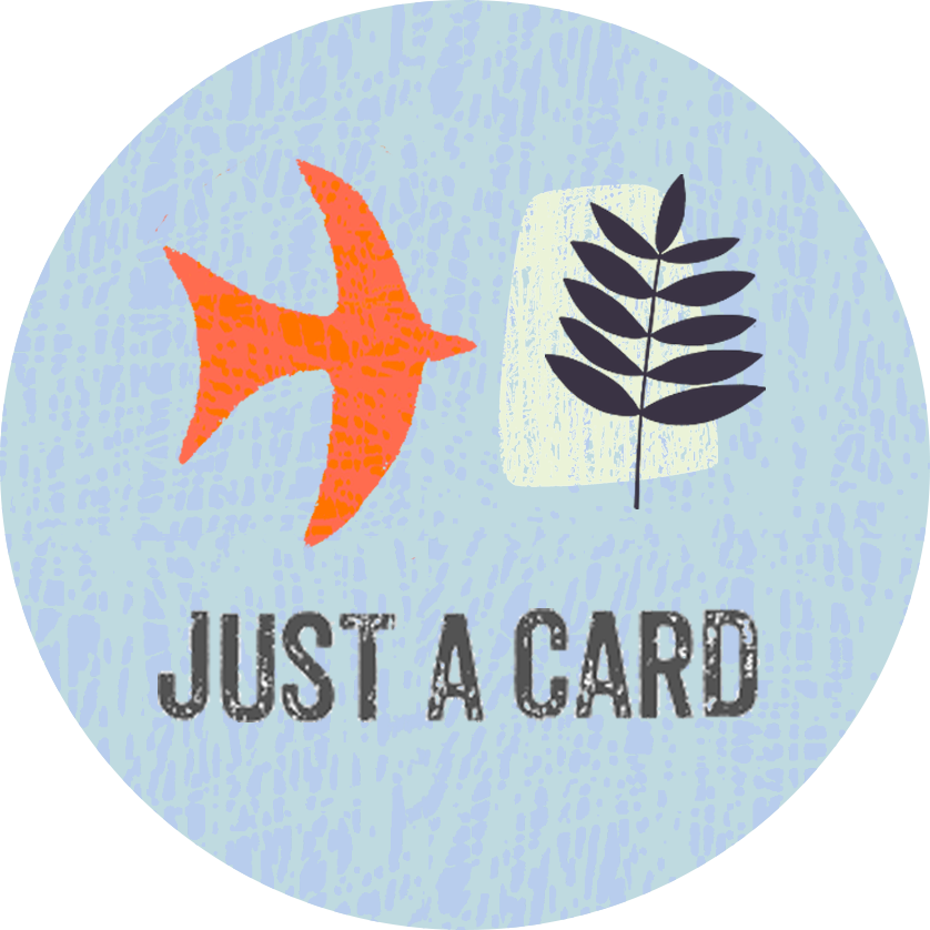 Just a card logo