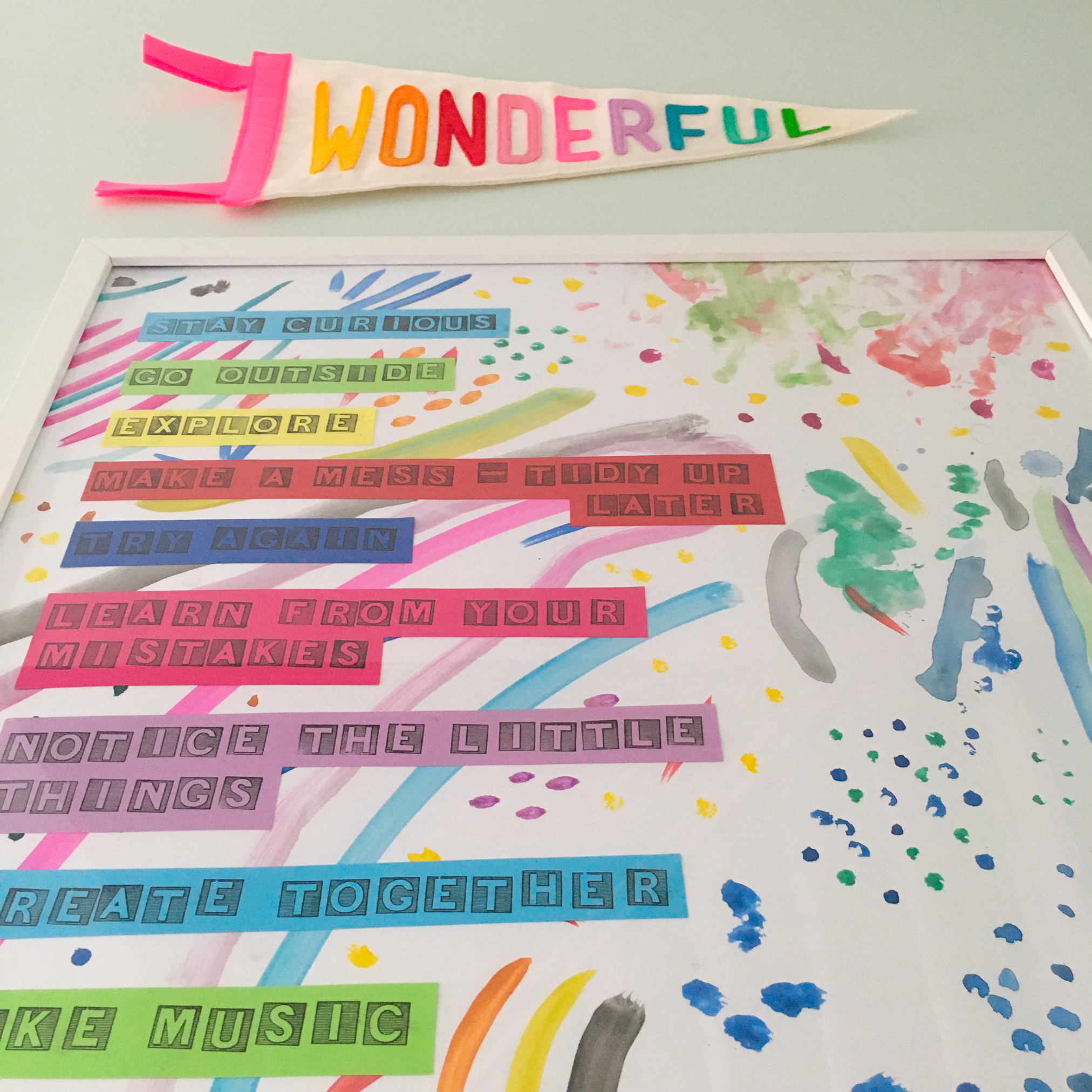 Our creative family manifesto | Hello! Hooray!