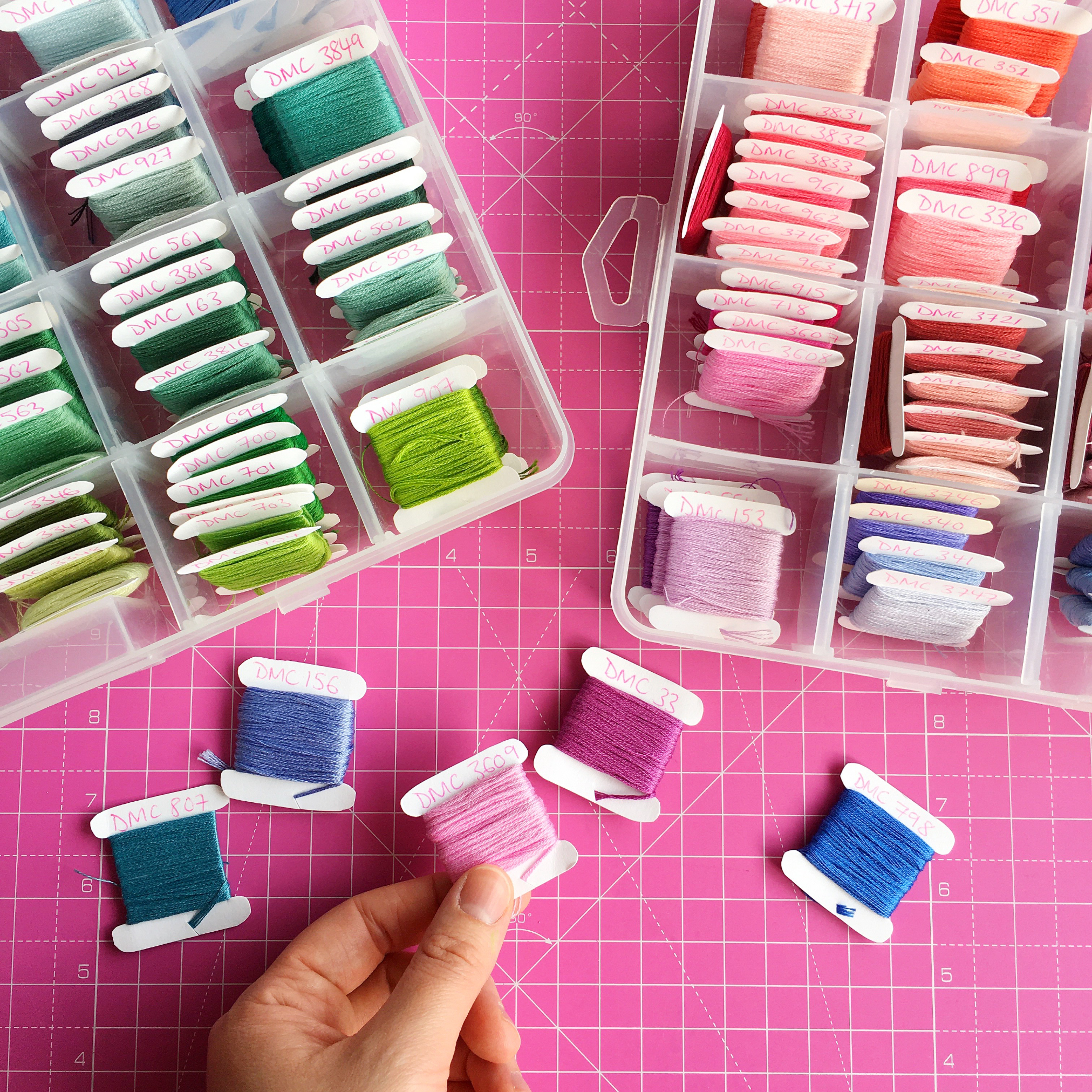 Colourful embroidery thread | Hello! Hooray!