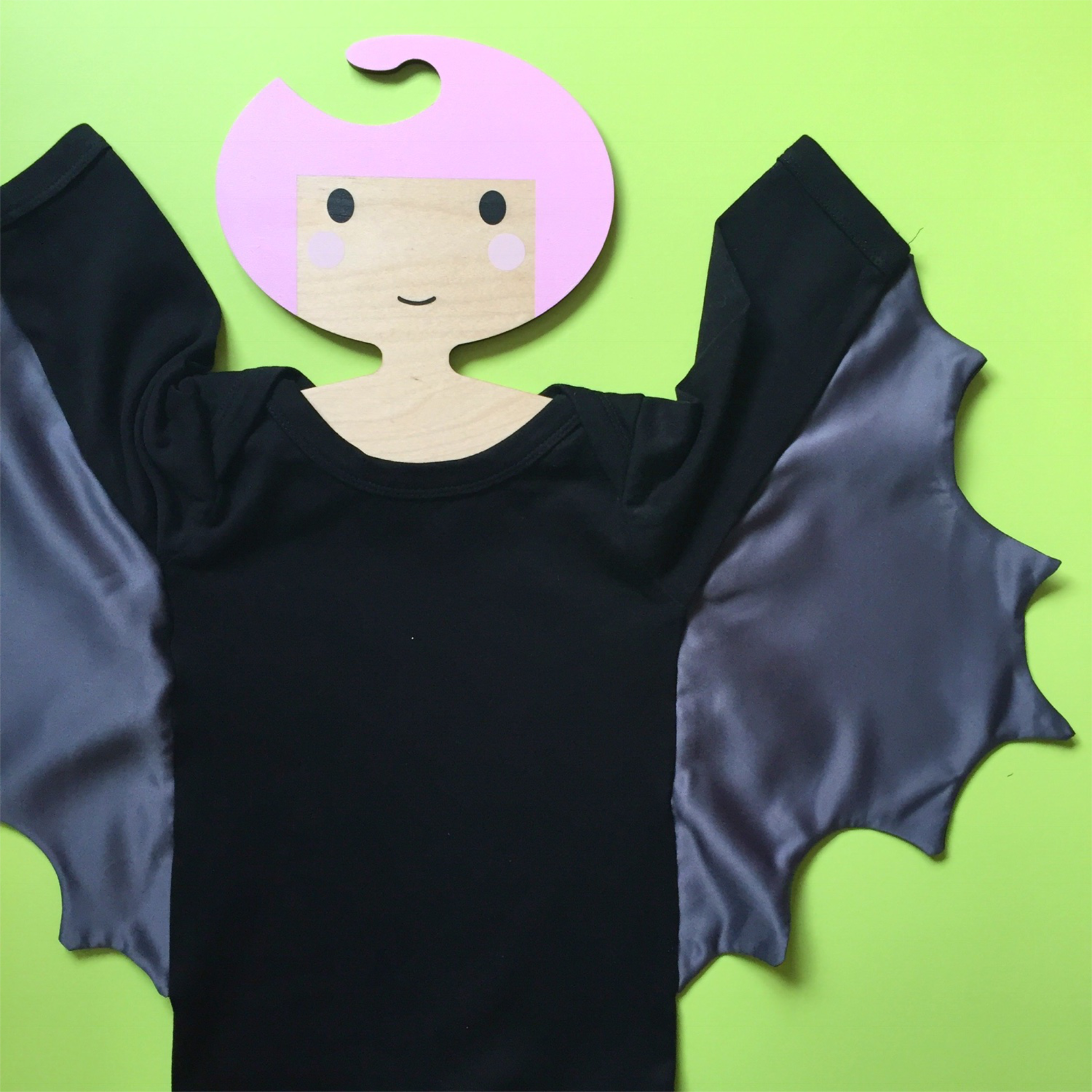Baby bat Halloween costume DIY | Hello! Hooray! 