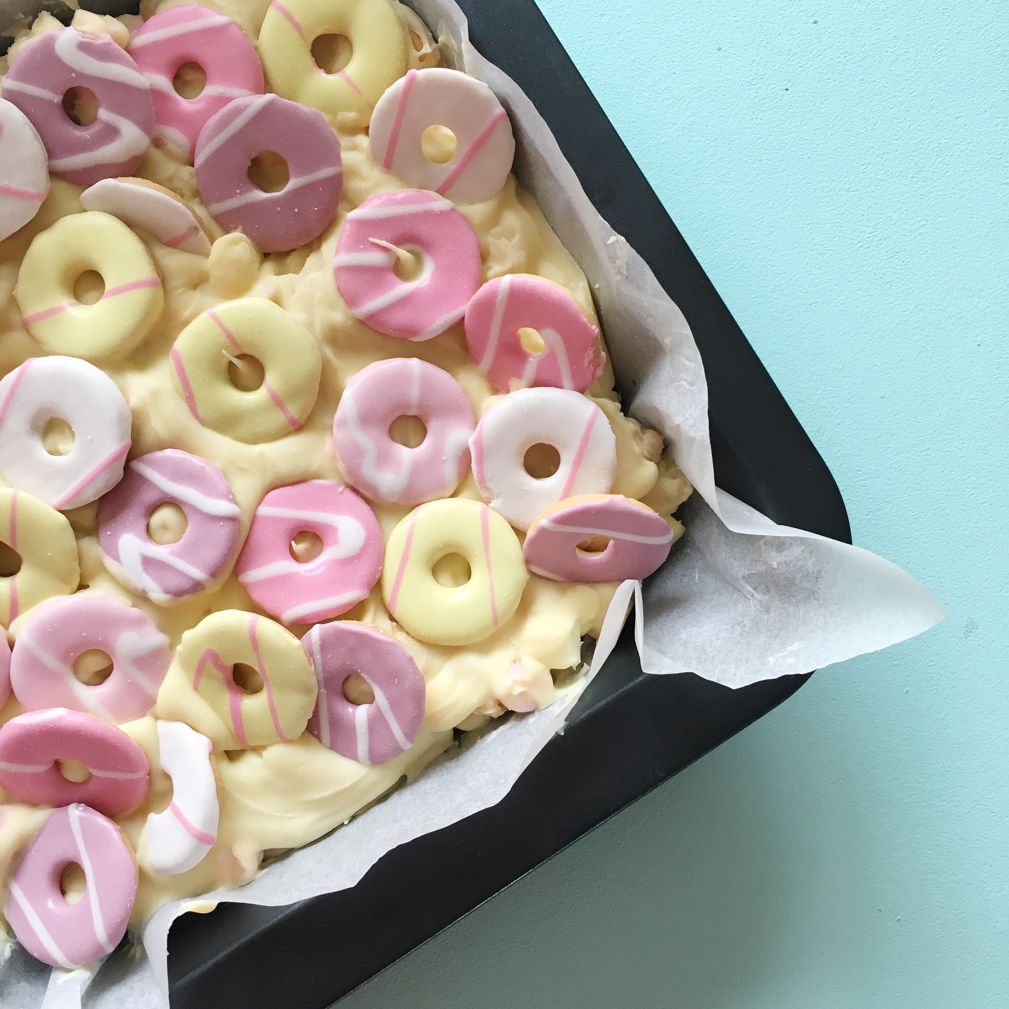 White choccy rocky road in tin | Hello! Hooray!