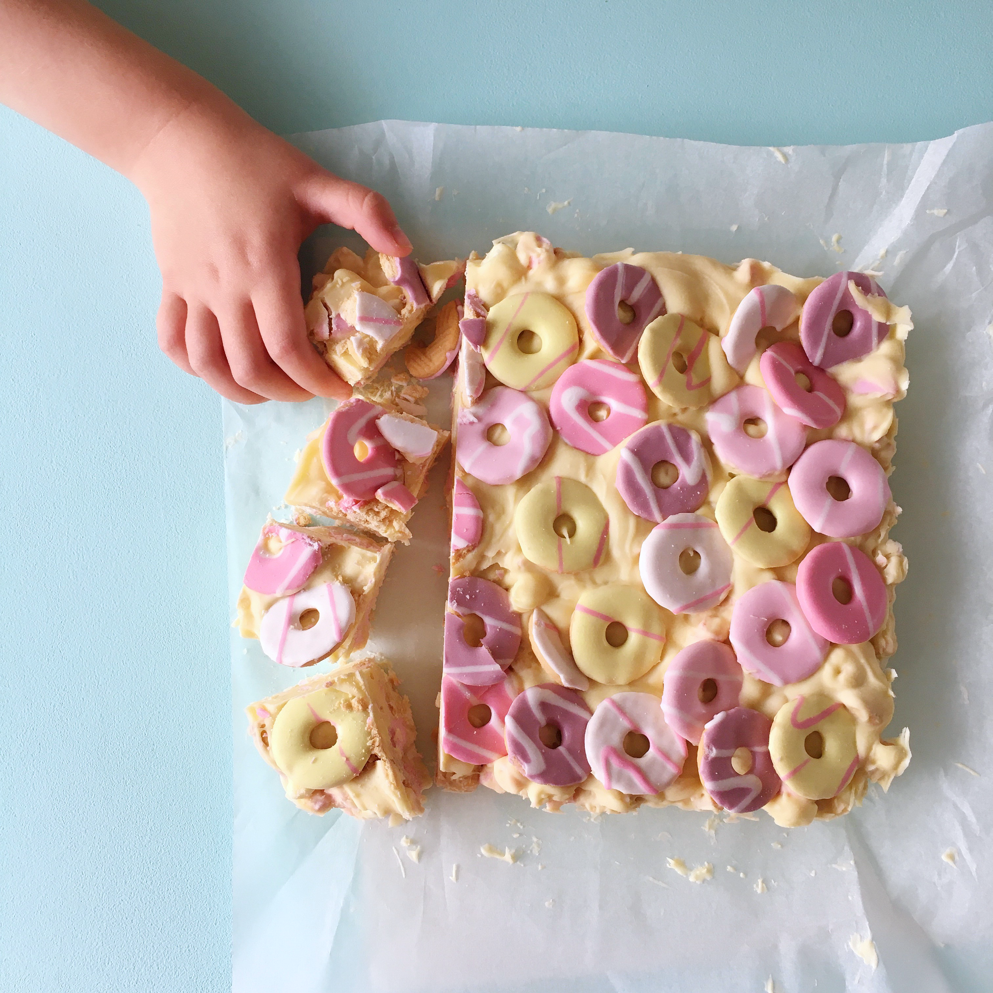 White chocolate rocky road little baker | Hello! Hooray!
