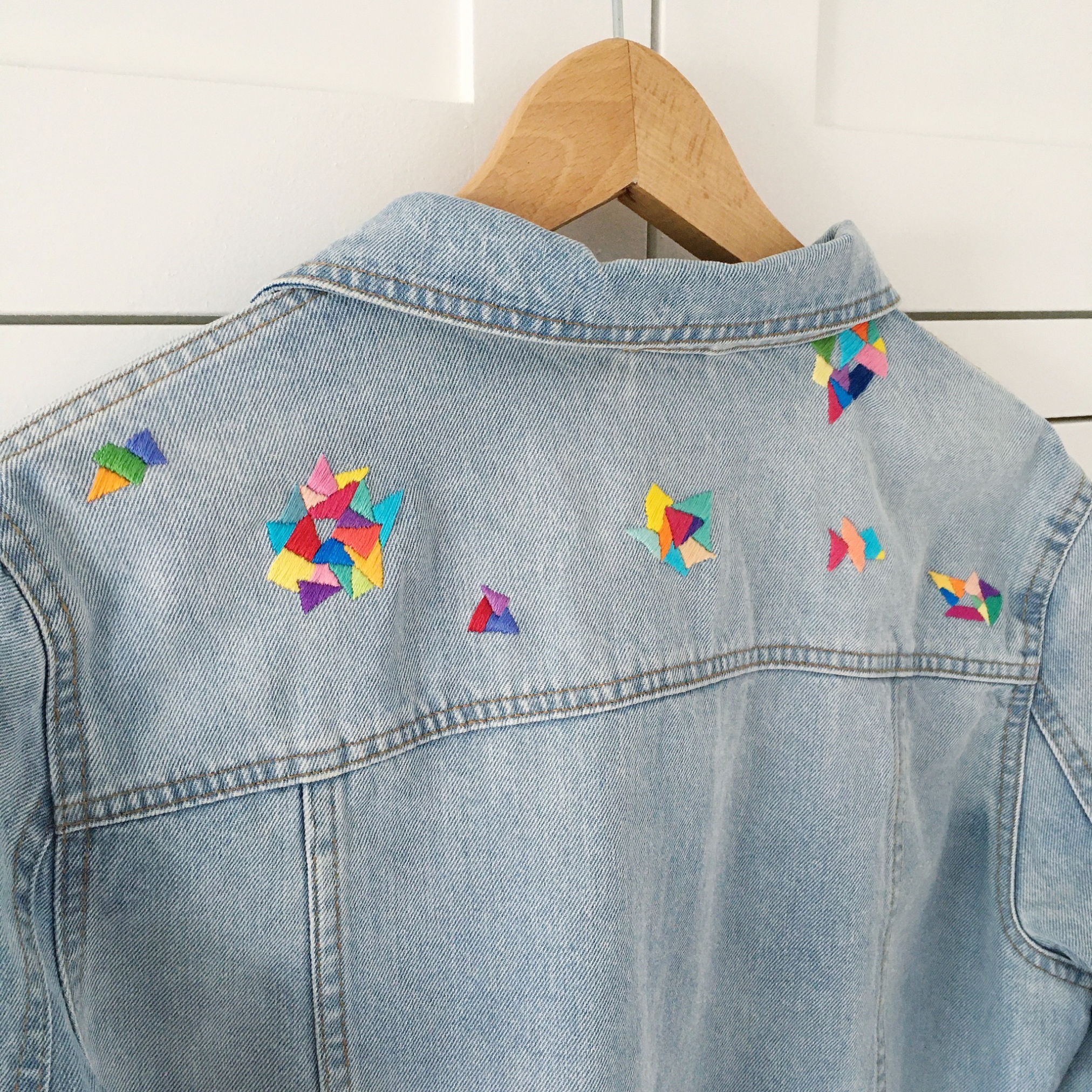 Customised denim jacket | Hello! Hooray!