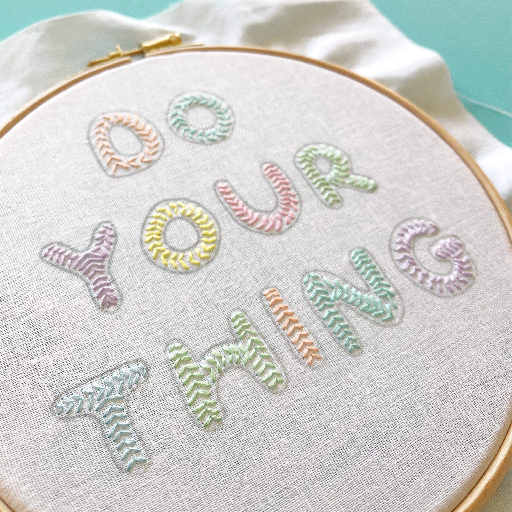 Do Your Thing arrowhead lettering | Hello! Hooray!