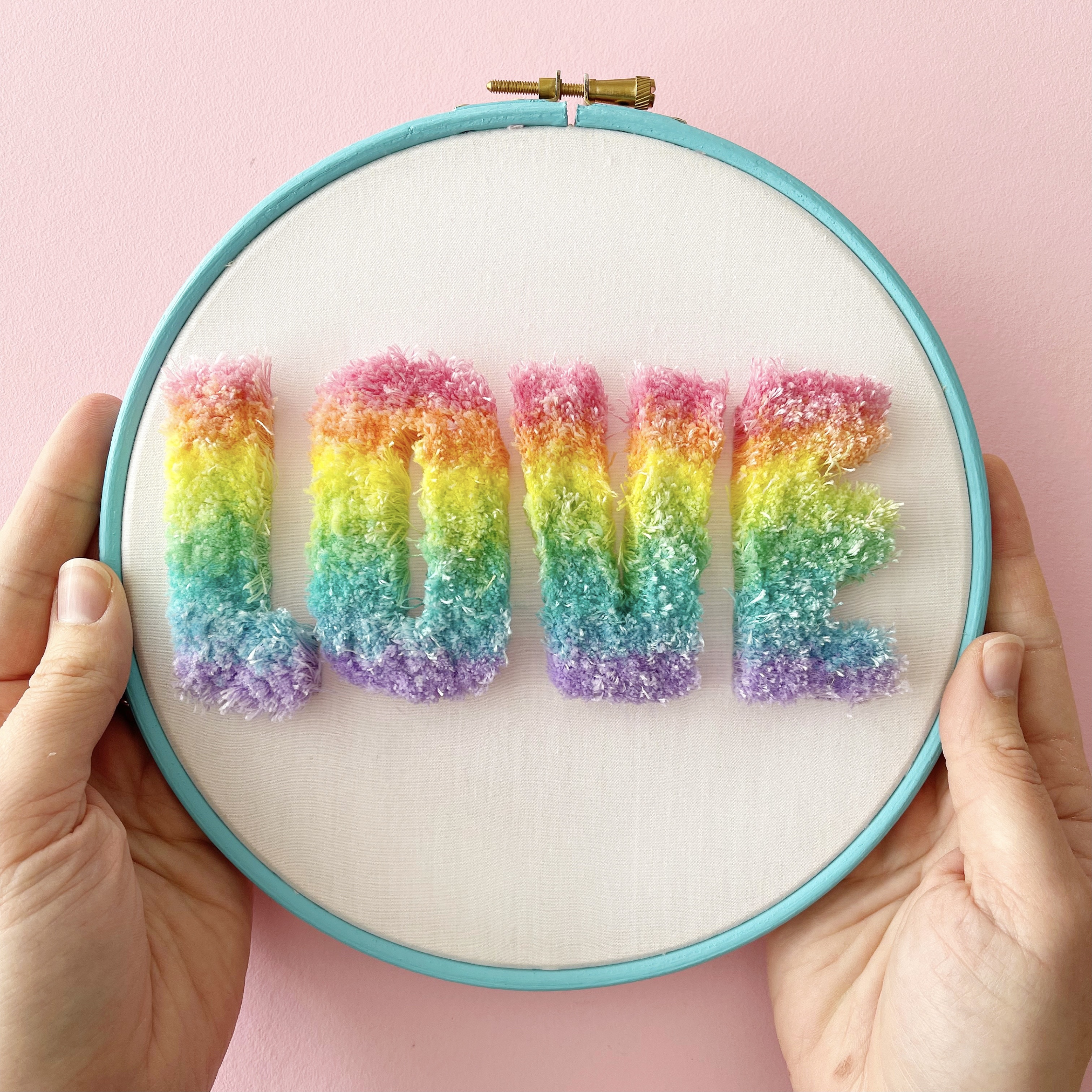 LOVE hand embroidery kit | Hello! Hooray!