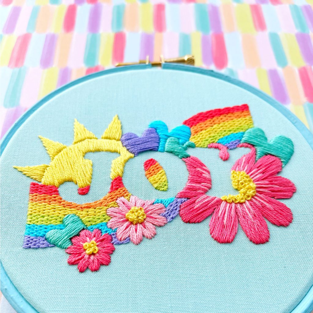 JOY hoop close up | Hello! Hooray!