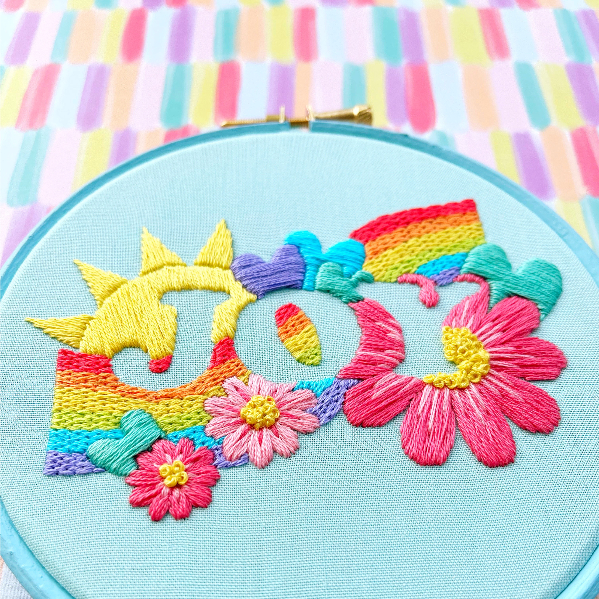 JOY hoop close up | Hello! Hooray!