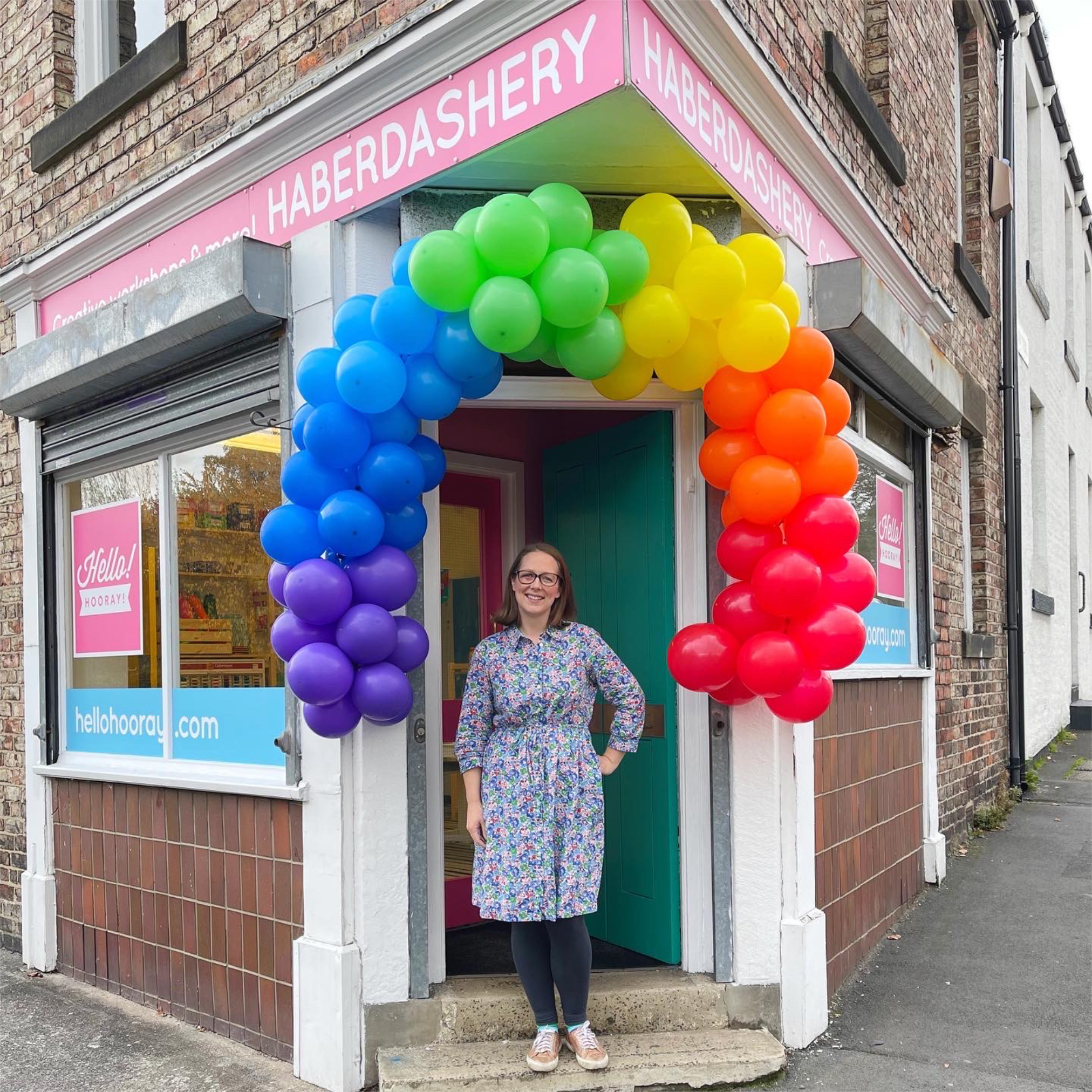 Haberdashery opening day