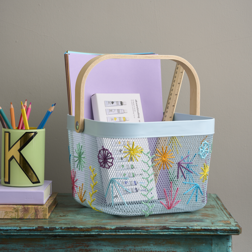 Stitched basket