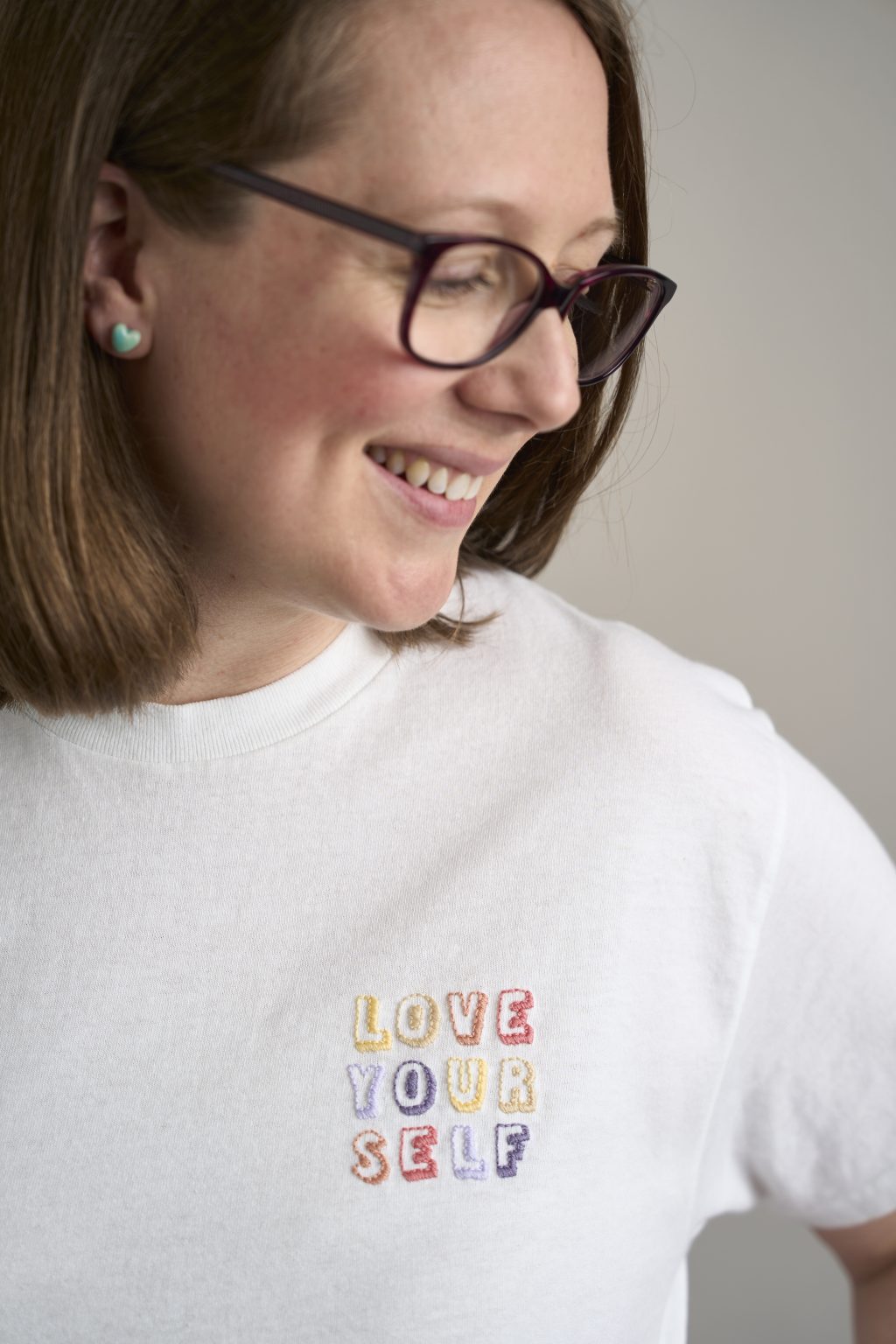 T shirt embroidery - photo credit Jesse Wild